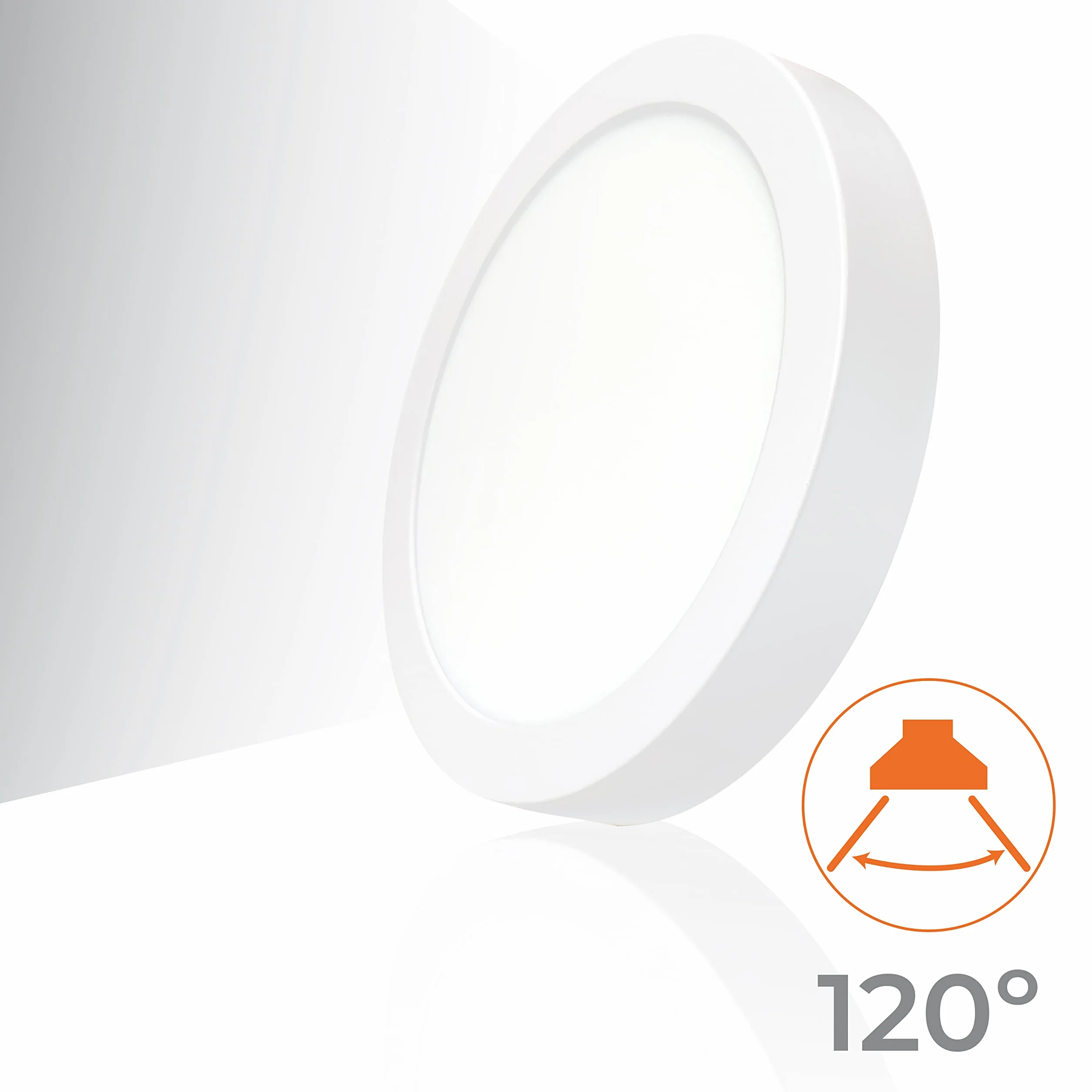 Plafon LED Redondo Superficie 220mm 20W Blanco Neutro 4500K 1800Lm