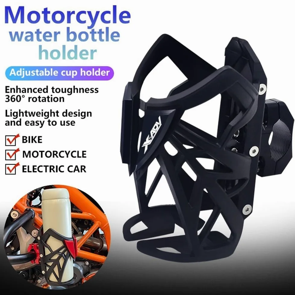 Portavasos Motocicleta Soporte para Botella De Agua, Termo para Bebidas, para Taza Café, Sdand, Motocicleta CNC para XADV 750 XADV750 Xadv750