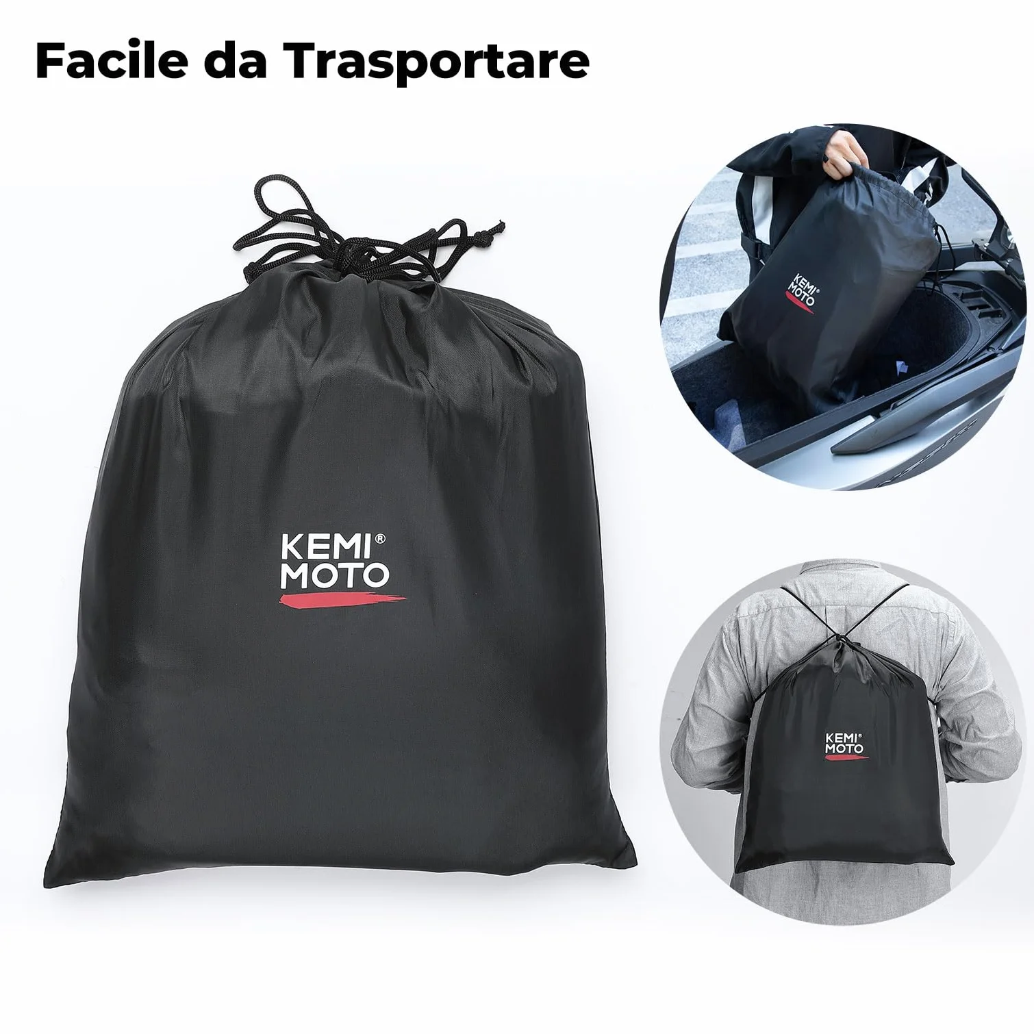 KEMIMOTO Protector de piernas a prueba de viento