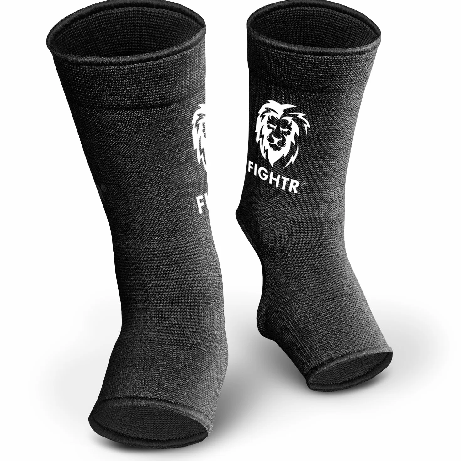 FIGHTR® Tobillera unisex | Ajuste perfecto en la articulación de protección del tobillo | para adultos en talla única para kickboxing, MMA, Muay Thai y otras artes marciales