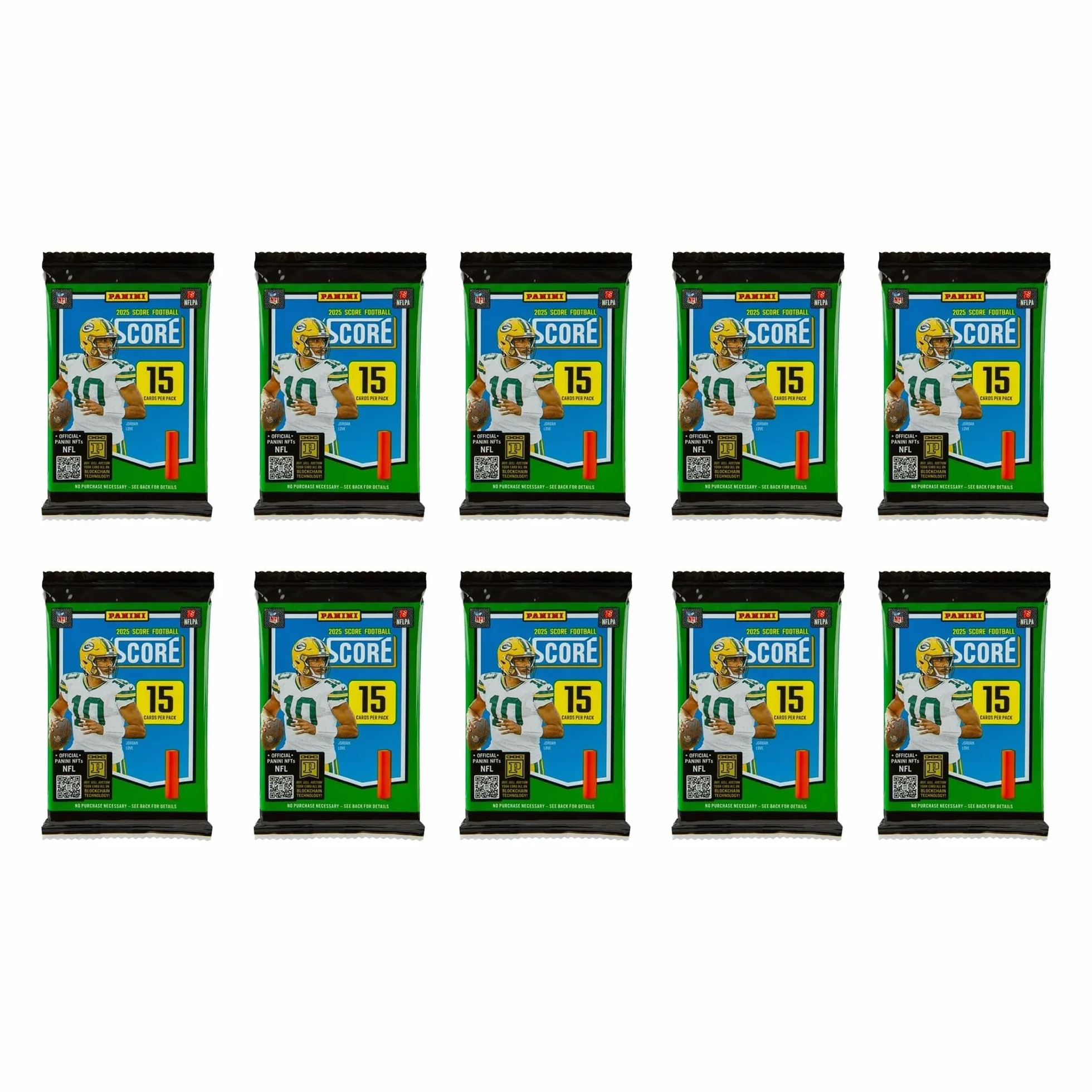Mega Caja de fútbol de la NFL, de Panini Score 2025-26