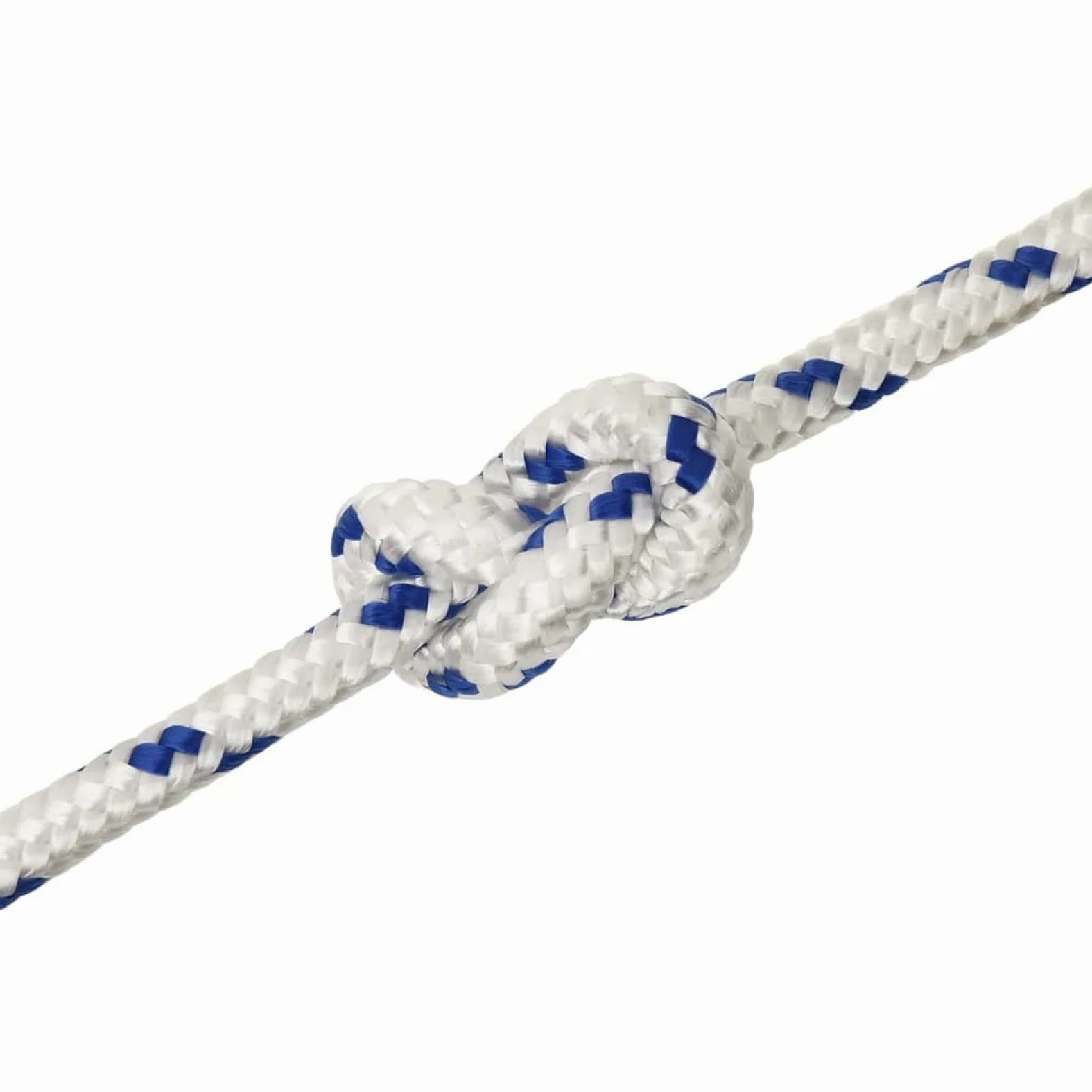 ZEYUAN Cuerda de Barco Polipropileno Blanco 12 mm 100 m, Roll Drap, Cuerda Marina, Cuerda Tendedero, Cuerda Toldo Exterior, Cuerda De Lona, Cuerda Barco