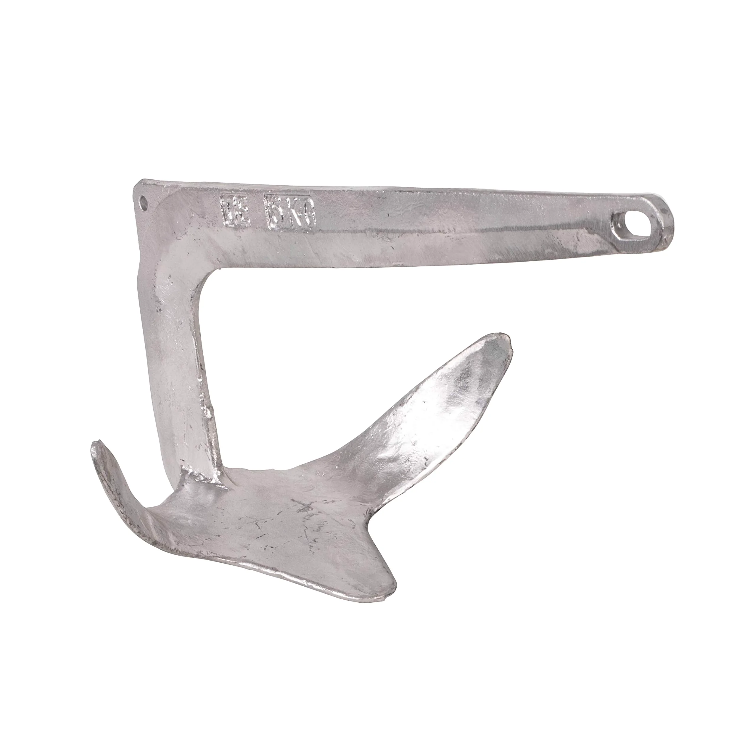 Anclaje M galvanizado en caliente | Ancla multiusos para muchas razones de anclaje | Se puede guardar fácilmente en burolle | Acero fundido | Disponible en 5-15 kg