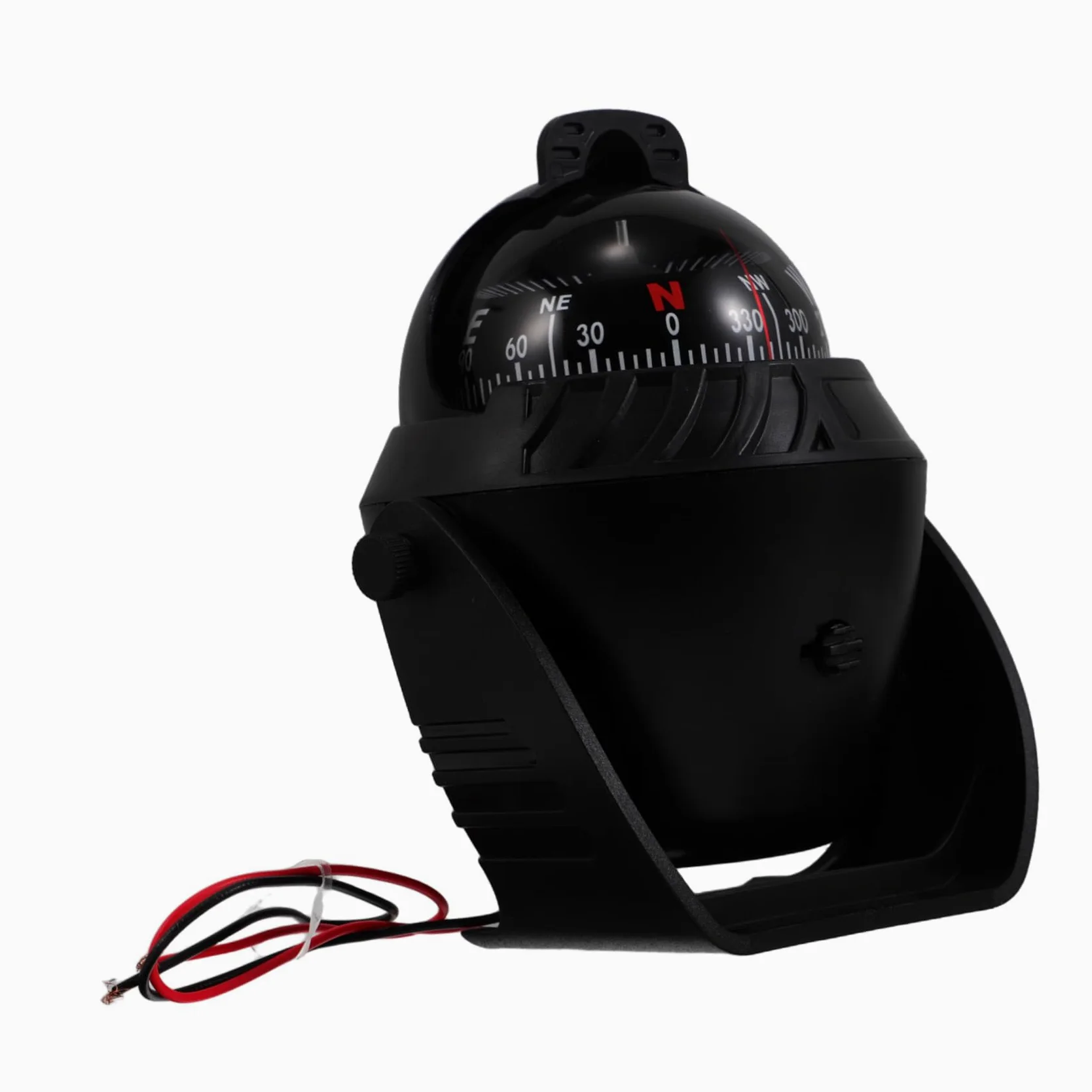 PRETYZOOM Brújula para Salpicadero de Coche Brújula de Navegación con Luz Nocturna LED Accesorio para Coche Moto Todoterreno y Exploración al Aire