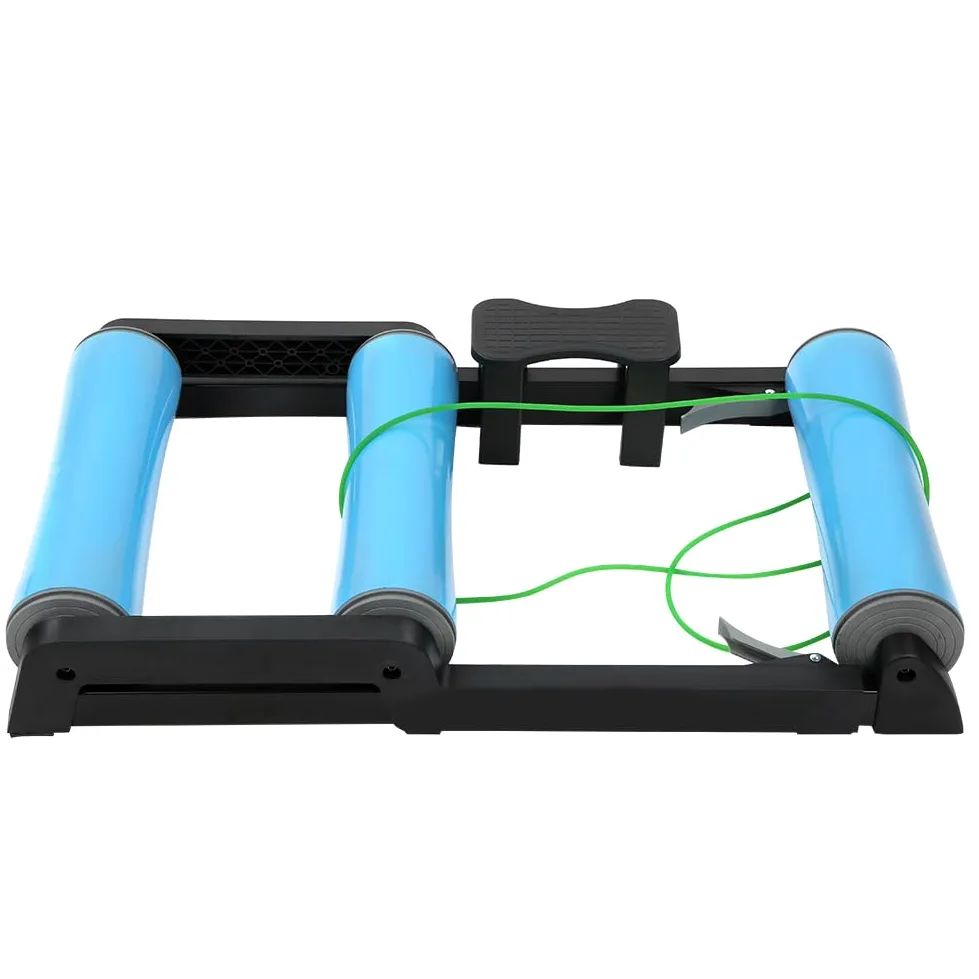 Soporte de Entrenamiento para Bicicletas de Interior Plataforma de Rodillos de Entrenamiento de Bicicleta Ajustable para Bicicletas de montaña y de Carretera 24 29 Pulgadas