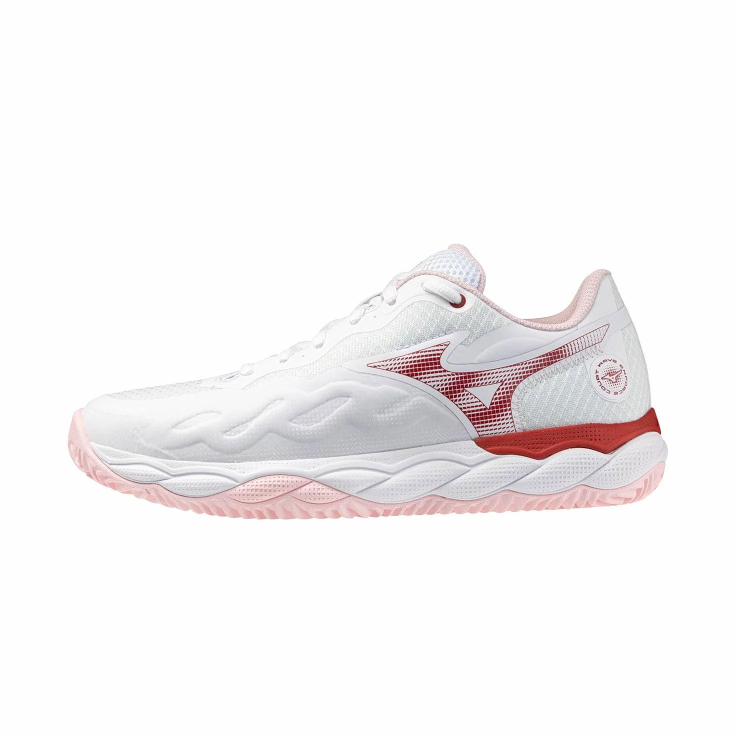 Mizuno Wave Enforce Court Clay Court Rosa Mujer