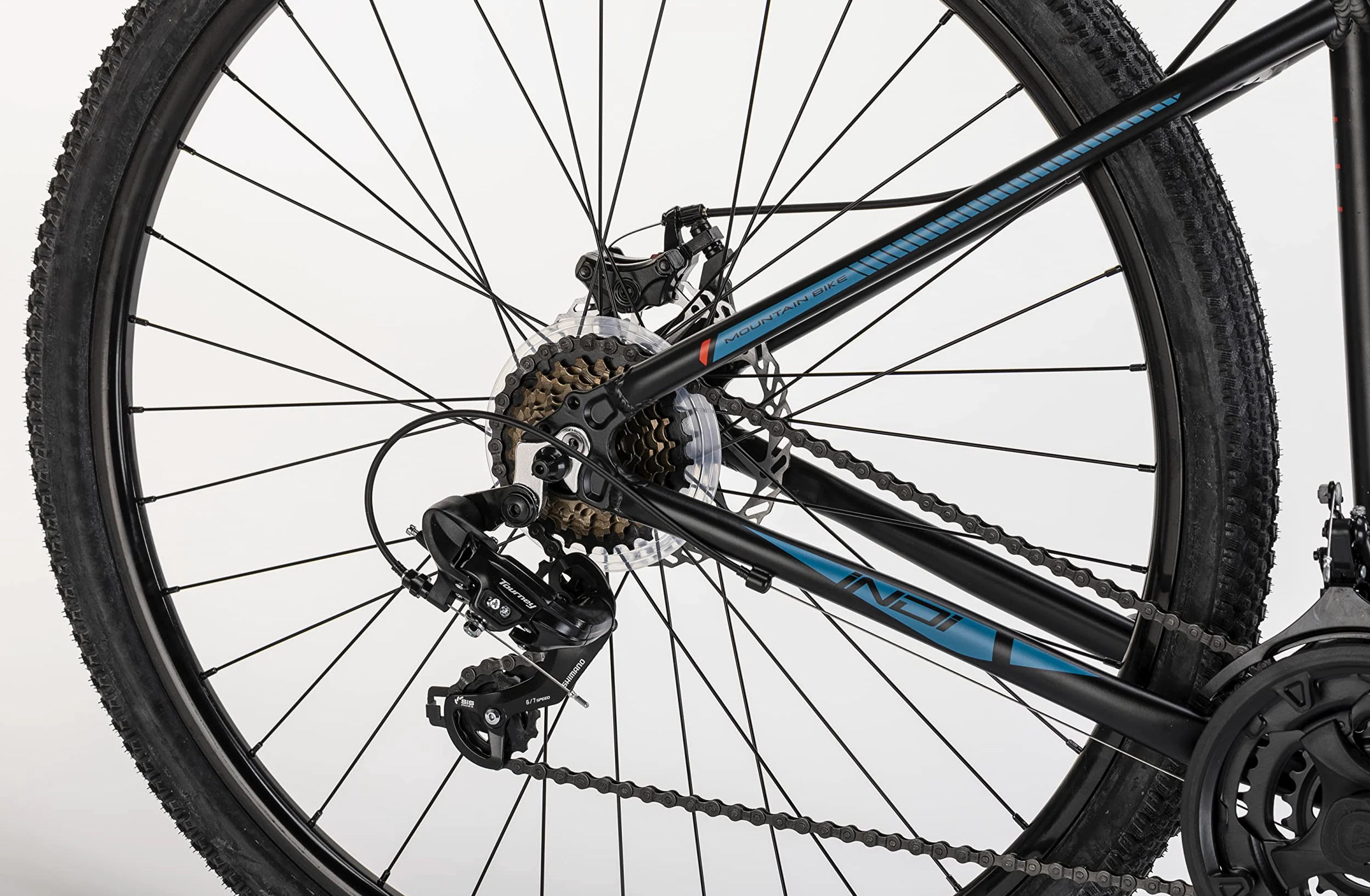 Indi Bicicleta Mountain Bike (MTB), Adulto, Unisex, Grande