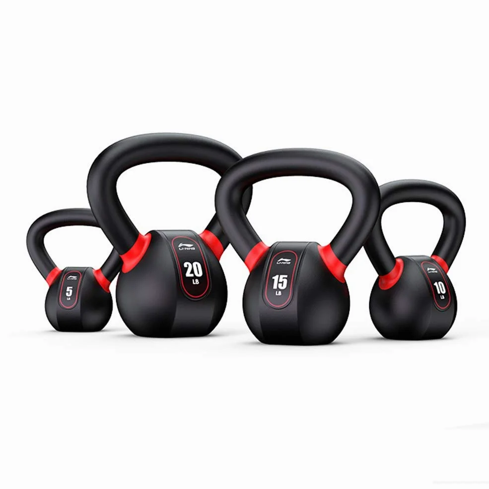 Pesas Rusas Kettlebells- Pesas De Hierro Fundido con Recubrimiento De Neopreno, Aparatos De Ejercicios, Entrenamiento De Fuerza(5 Kg, 10 Kg, 15 Kg, 20 Kg)
