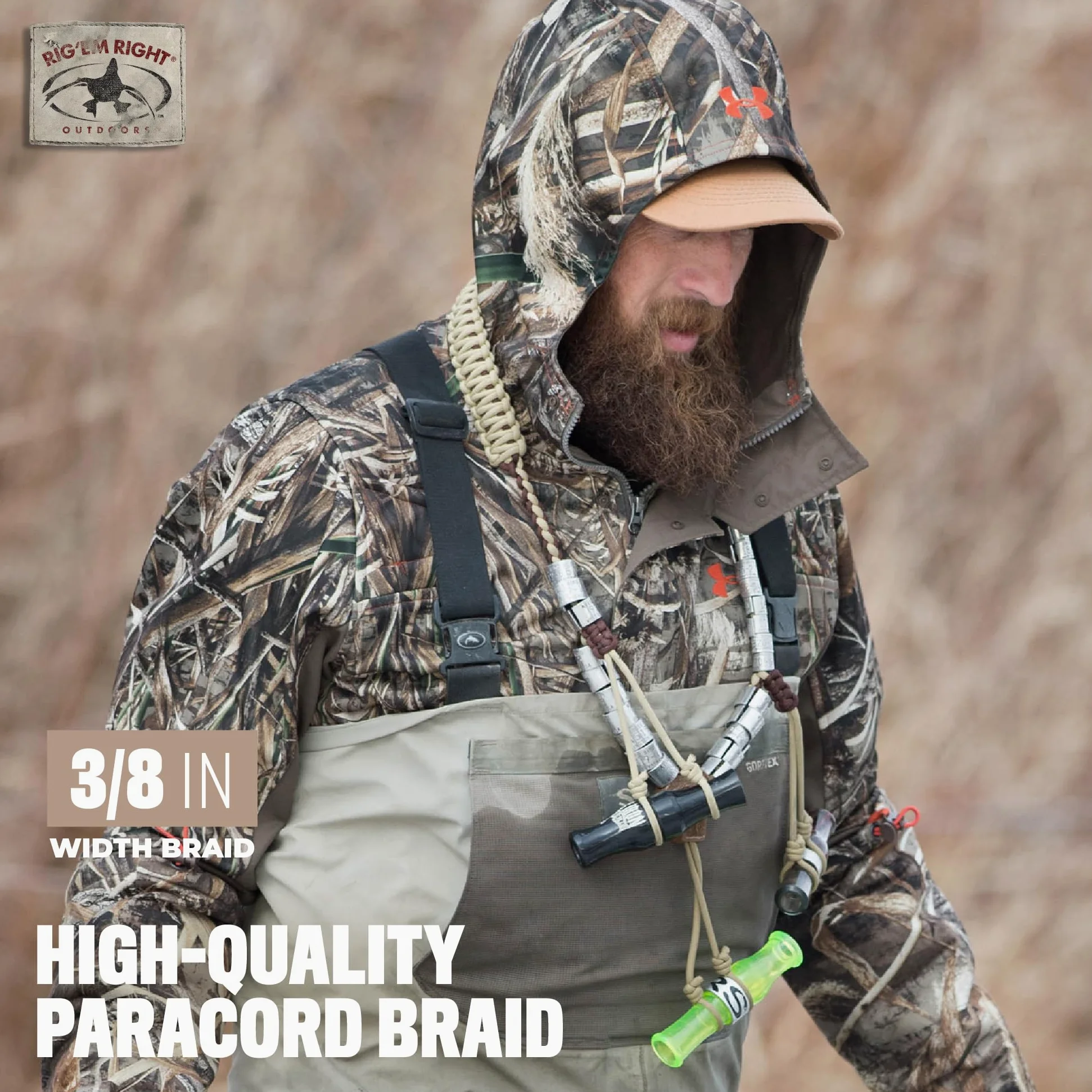 Rig'Em Right Waterfowl Call Lanyard