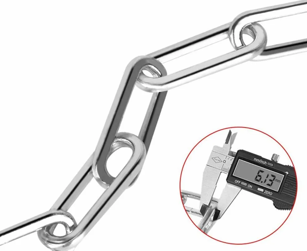 Candado de Cadena de Alta Seguridad con 2 Llaves para Bicicletas, Motocicletas y más: Ideal para generadores, portones, patinetas, cochecitos y Scooters