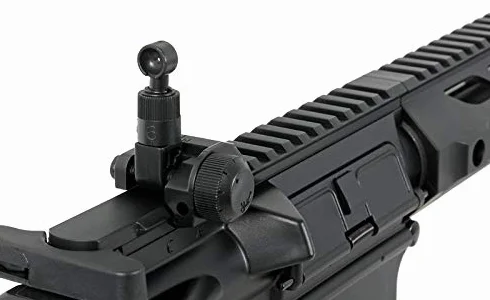 Fusil Rifle réplica Airsoft eléctrica CM.518 M4 Negra Cyma con batería, Cargador de batería y Cargador de Bolas hi-Cap