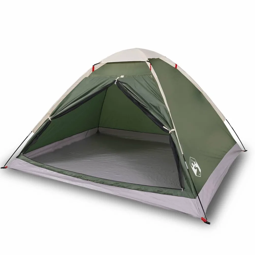 Sporting Goods item-Tienda de campaña domo para 4 personas, color verde, impermeable