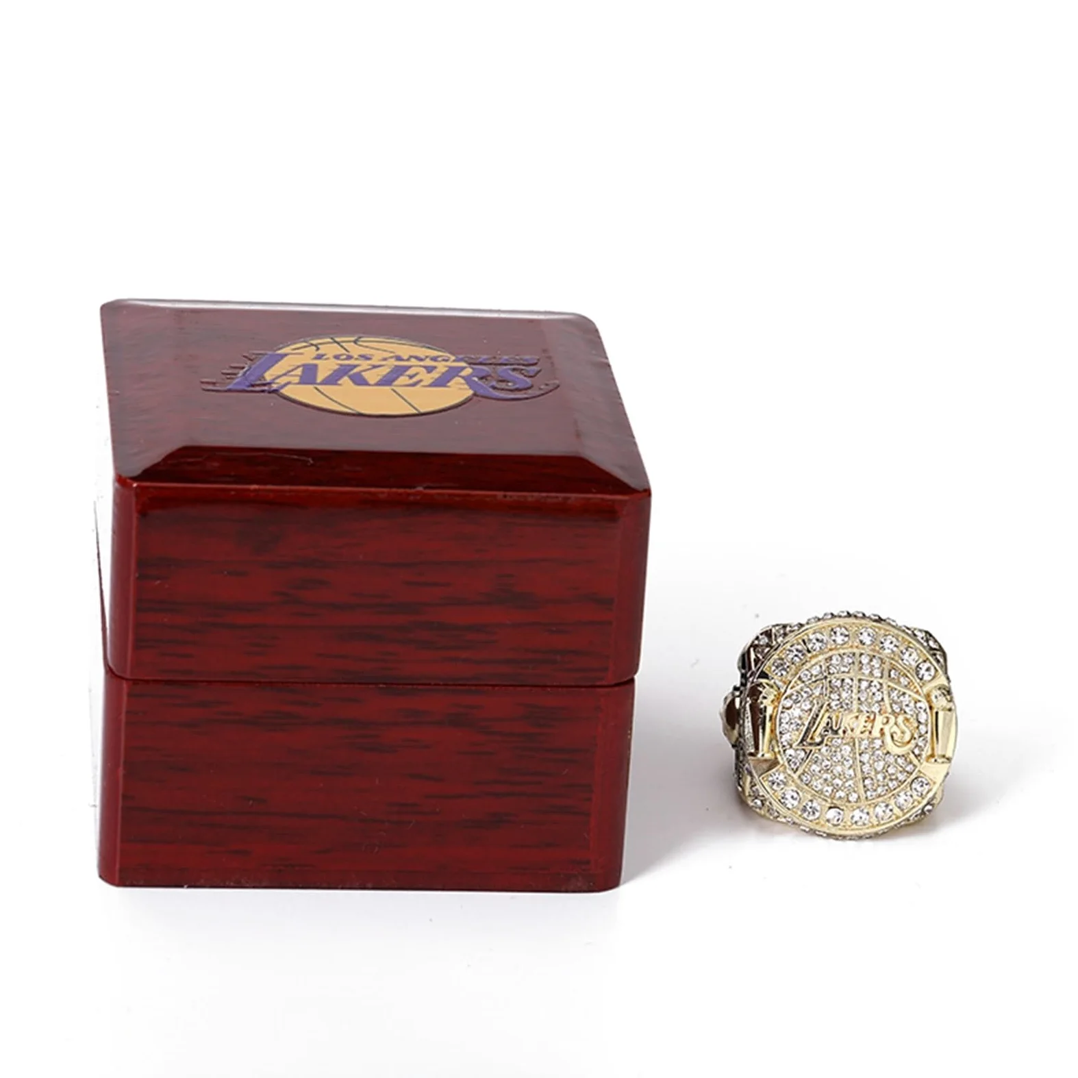 Anillo de Campeonato Kobe - Edición Coleccionista Regalo para Fanáticos de Los Ángeles Hecho a Mano