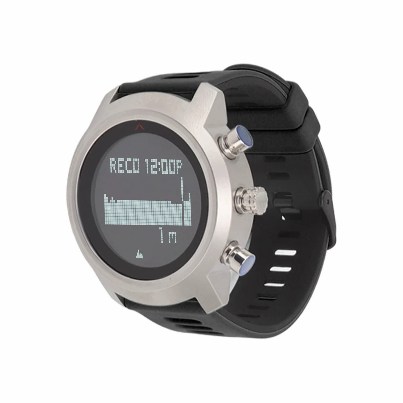 Reloj Deportivo Multifuncional Eléctrico Pantalla Táctil para Buceo Impermeable Actividades Al Aire Acero Inoxidable 1 Unidad (Negra)