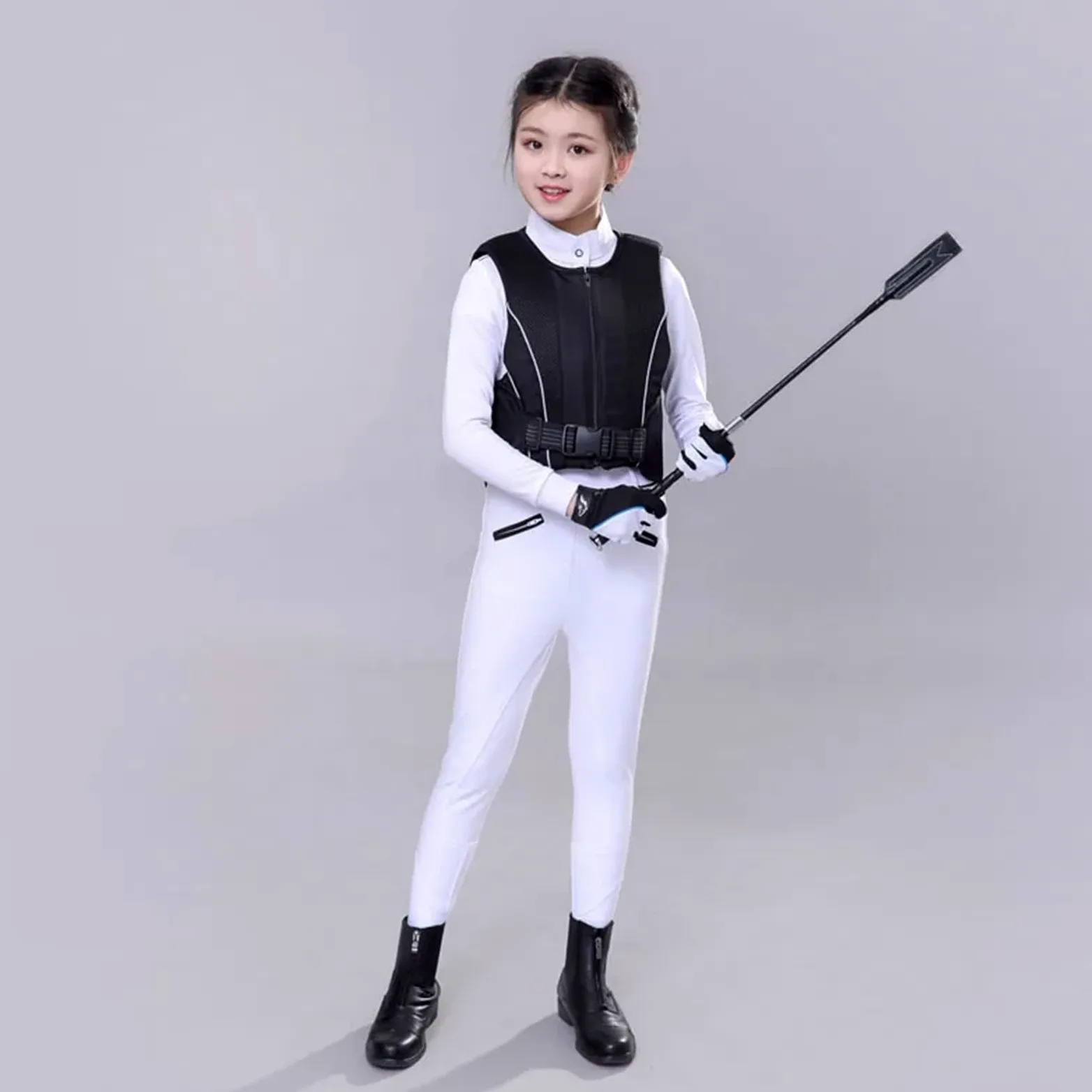 Chaleco de equitación Chaleco de equitación Engrosado for niños y Adultos, Ropa Protectora for Entrenamiento Ecuestre. para Montar a Caballo(CS)