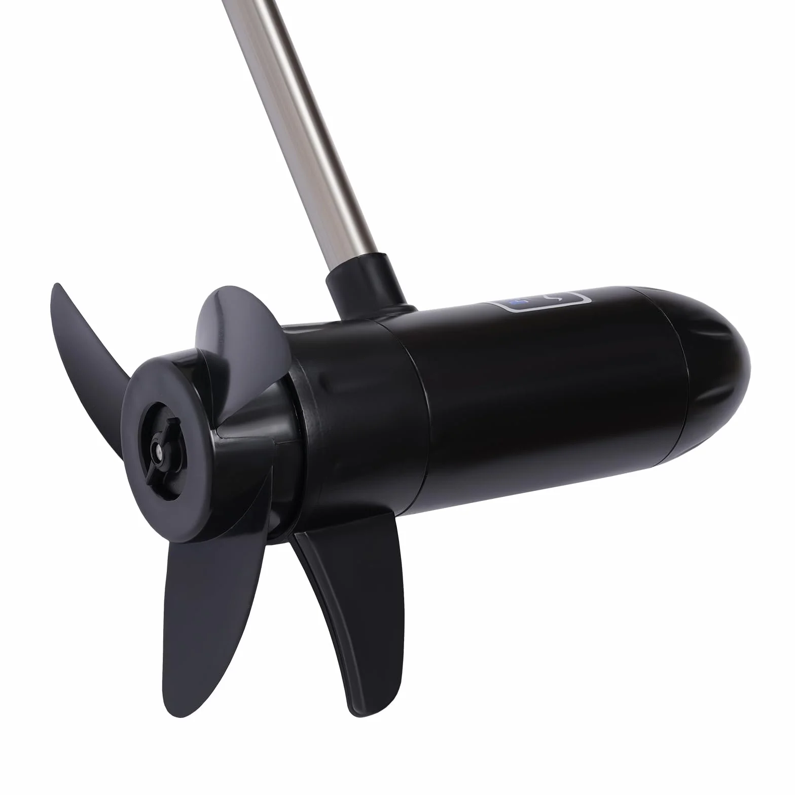 Motor Eléctrico Fueraborda 45 lbs de Empuj, 12V Motor Eléctrico Barco 400kg Capacidad de Carga para Canoa Bote Kayak Botes Inflables
