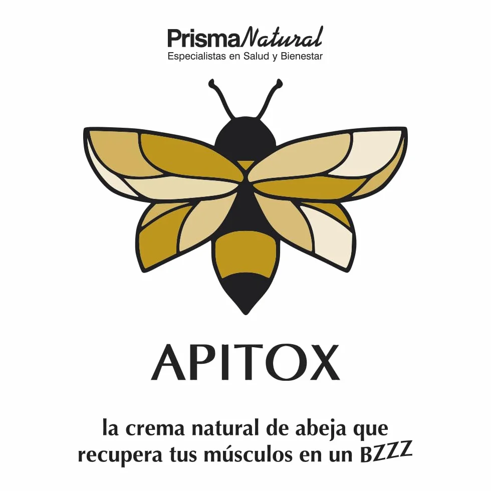 Prisma Natural Crema Corporal Apitox Masaje Deportivo 60 ml Efecto Frío-Calor Apitoxina-Like Mentol Capsaicina