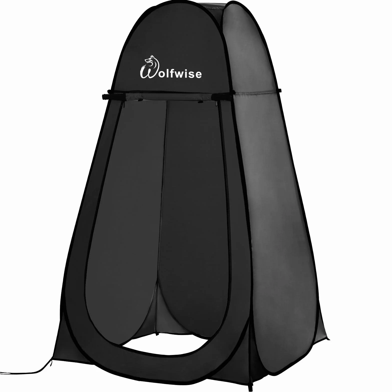 Wolfwise Tienda Ducha Camping Pop Up, Carpa Instantánea Vestidor Exterior para Baño Playa