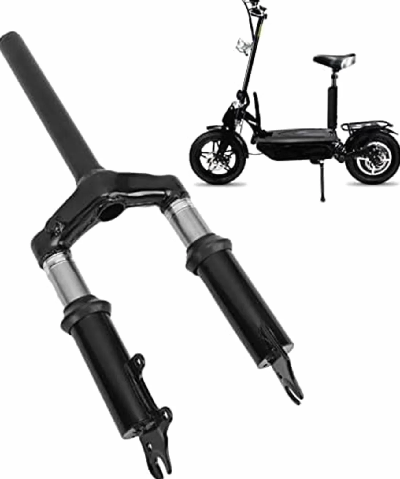 Amortiguador suspensión delantera resorte scooter eléctrico 10 pulgadas