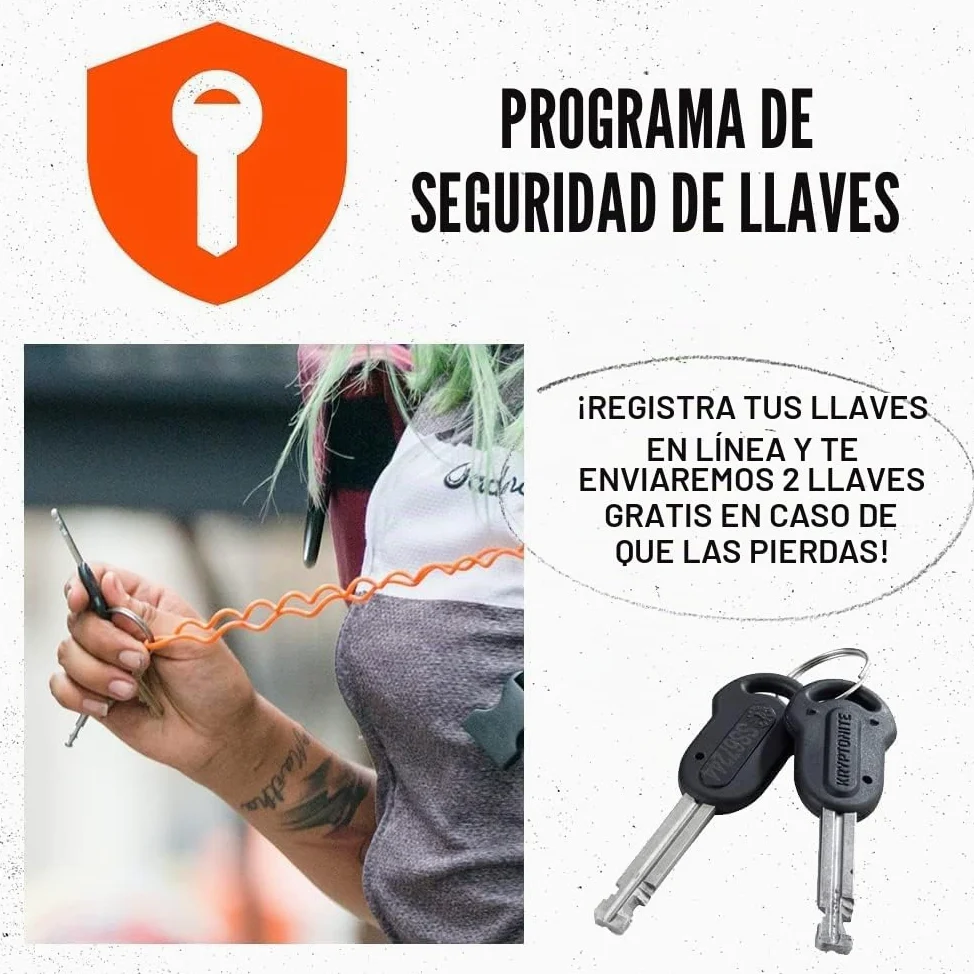 Antirrobo Moto/Scooter Kryptonite New York Chain 1217 Evolution series 4 Disc Lock, Negro, 12 Milímetros x 60 Inch (999522) | Candados de cadena para bicicleta