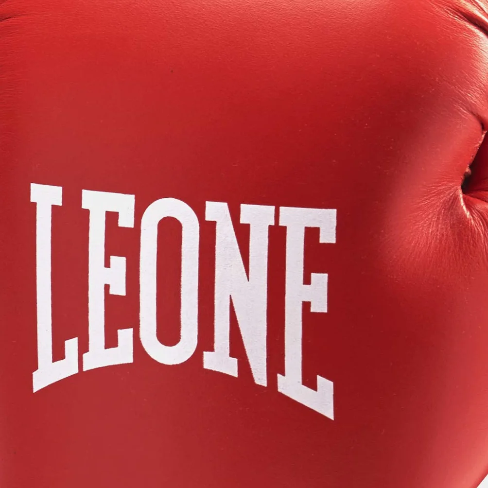 LEONE 1947 Guantes de Boxeo Concurso Rojo 10 OZ GN010