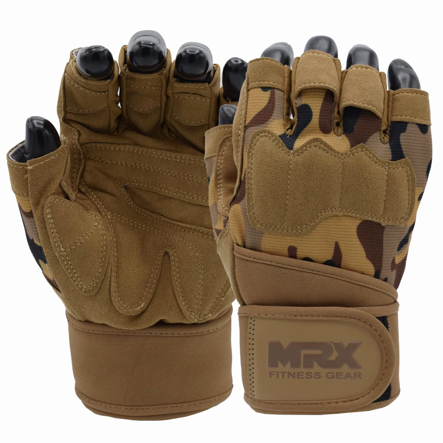 MRX - Guantes de levantamiento de pesas para hombre, guantes de entrenamiento para hombre, guantes de levantamiento de muñecas, guantes de gimnasio para hombre, accesorios de gimnasio para hombres