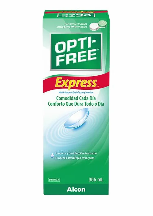 Opti-Free Express solución para lentillas 355 ml