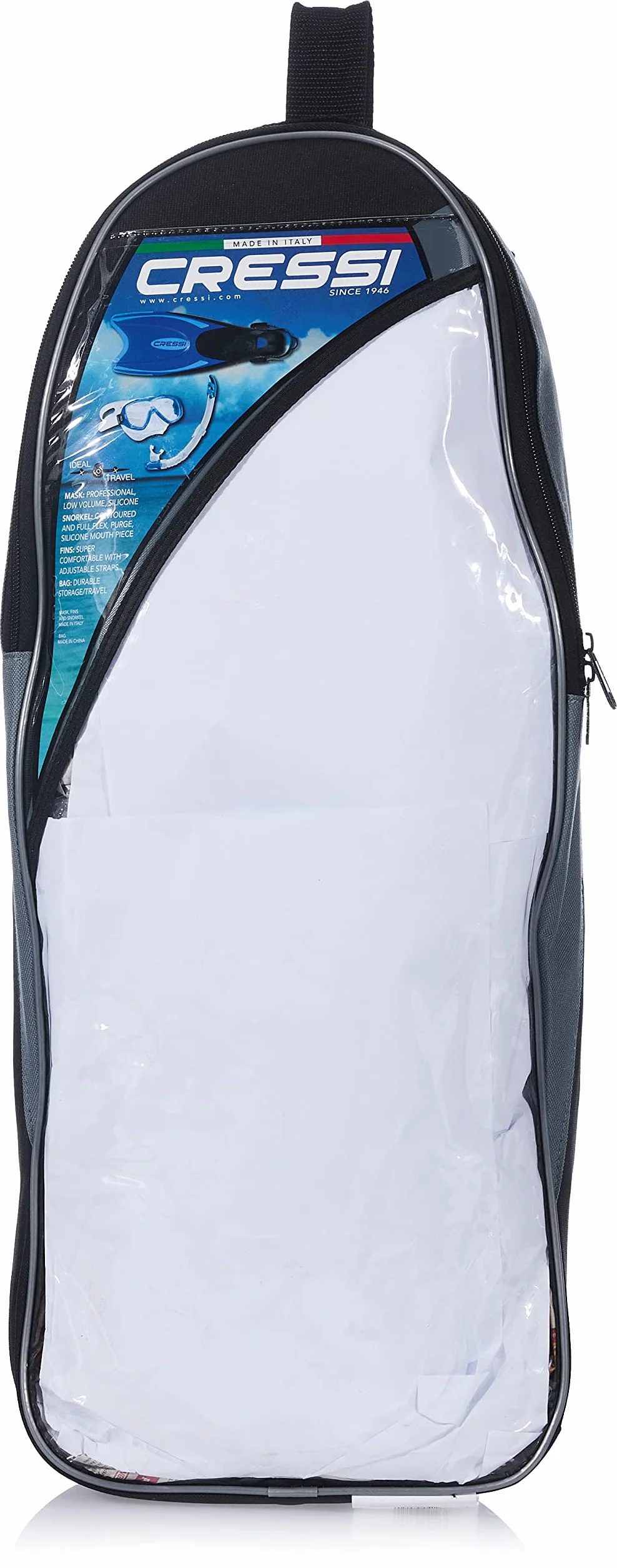 CRESSI Long Bag For Fins Set - Bolsa para Set de Aletas/máscara y Snorkel