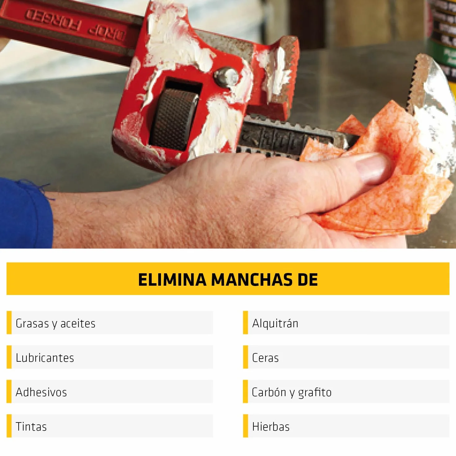 Sika Handclean Toallitas húmedas limpieza 70 unidades
