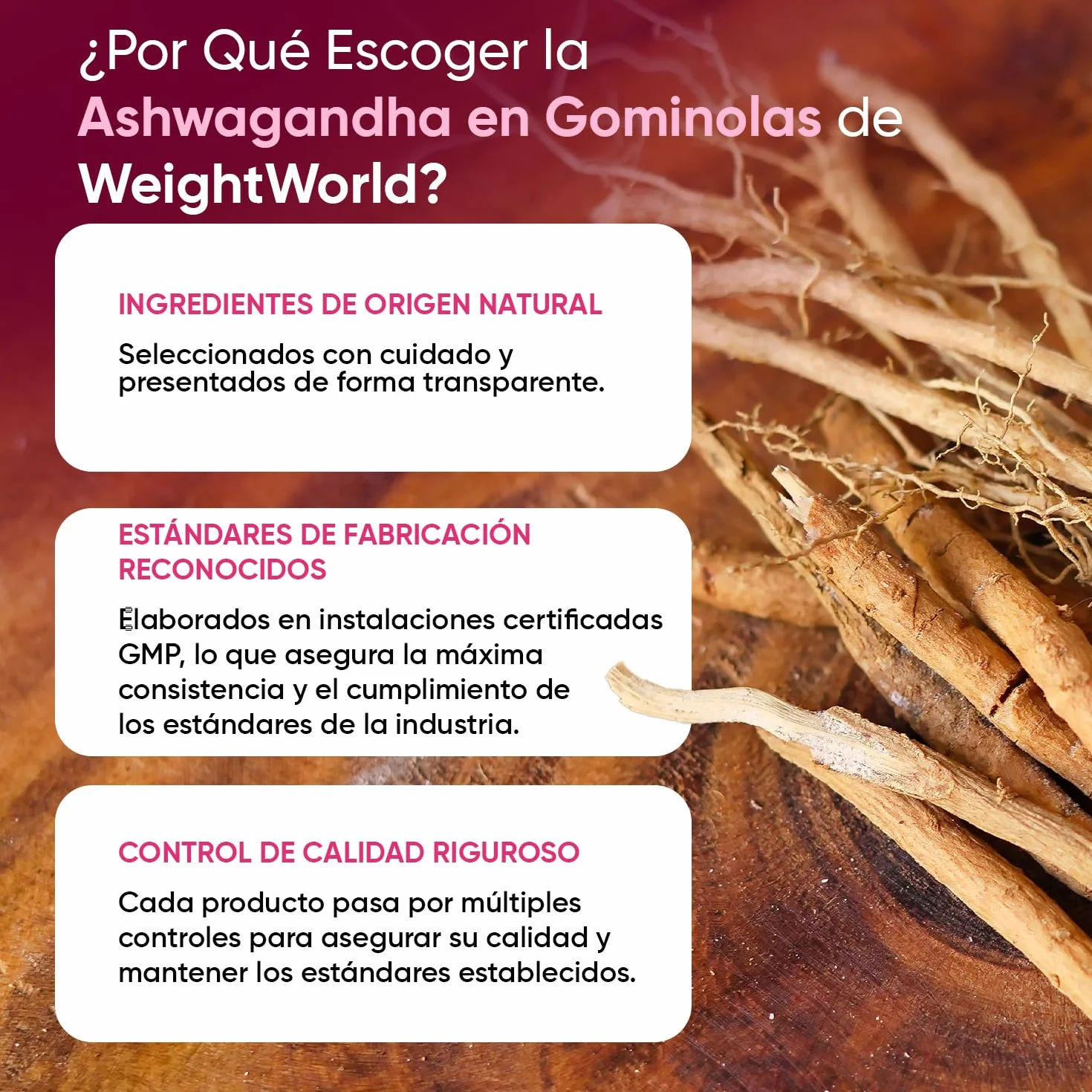Ashwagandha Gominolas 1200mg 120 Gomitas Veganas Sabor Frambuesa Suplemento Ayurveda Withania Somnifera Sin Gluten OGM