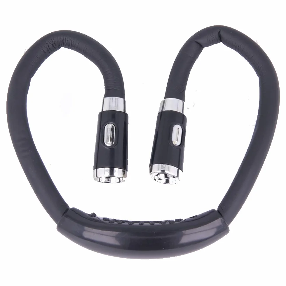 Luz LED Flexible Ajustable para Lectura, Trabajo, Manos Libres para Colgar en el Cuello, Negro