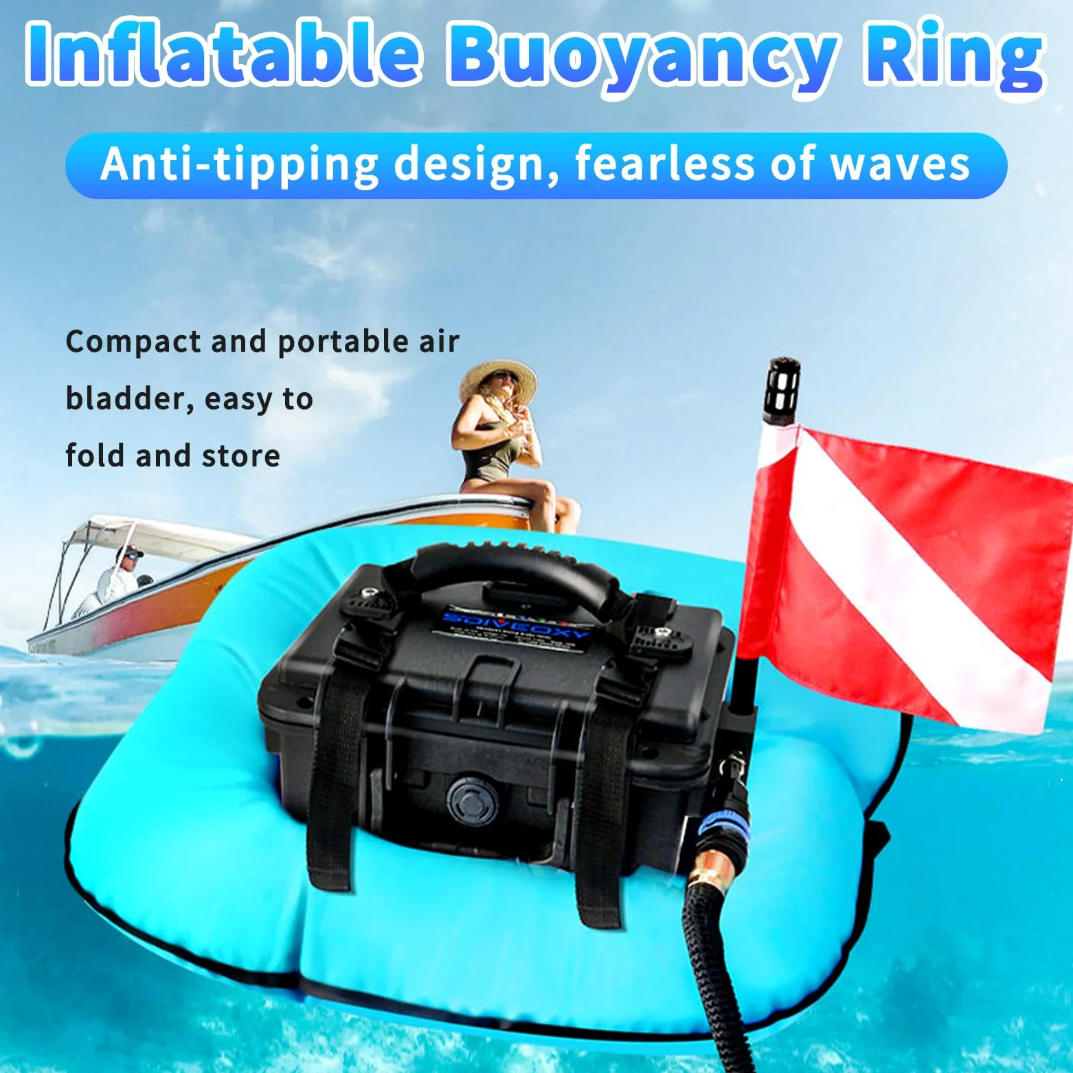 S-istema De Buceo Sin Tanque, 60-70 Min, Dispositivo De Respiración Subacuática, Profundidad Máxima De Buceo 10 M, Suministro De Aire De 52 L/Min, para Buceo Al Aire Libre Red-Basic