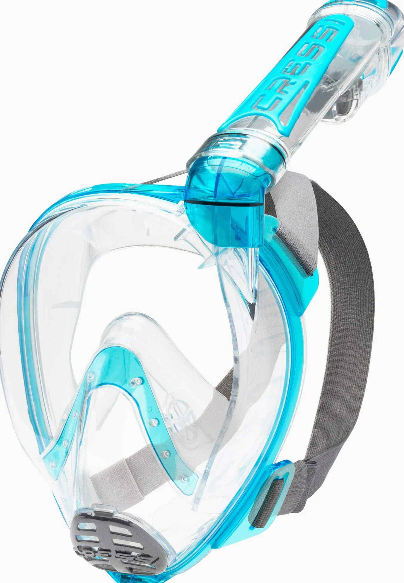 CRESSI Duke Dry Full Face Mask Clear/Aquamarine M/L