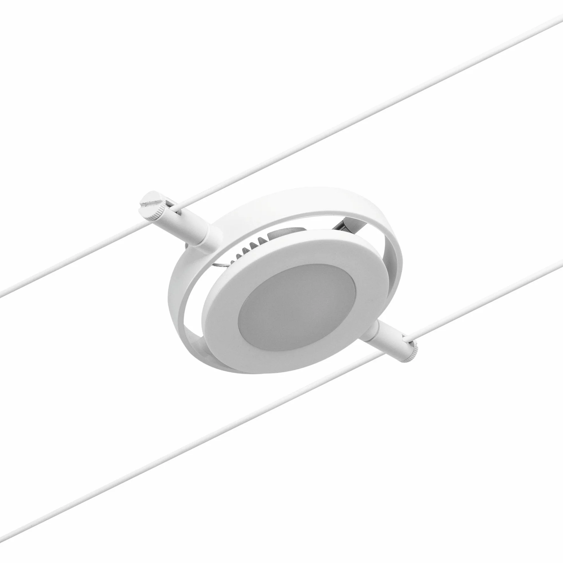 Paulmann CorDuo Juego sistema cable LED RoundMac DC 5x4.5W extensible Blanco cromado 3000K