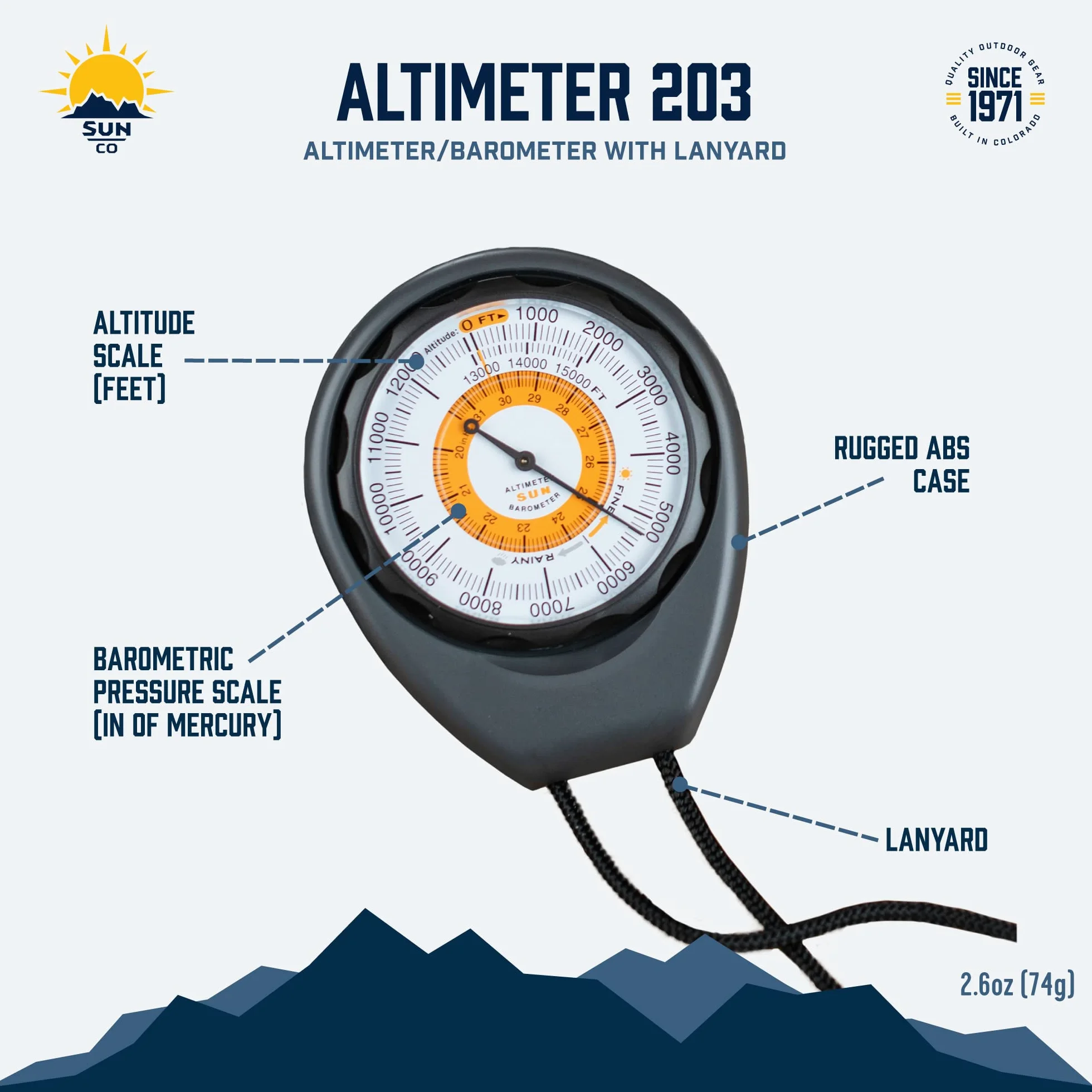 Sun Altímetro 203