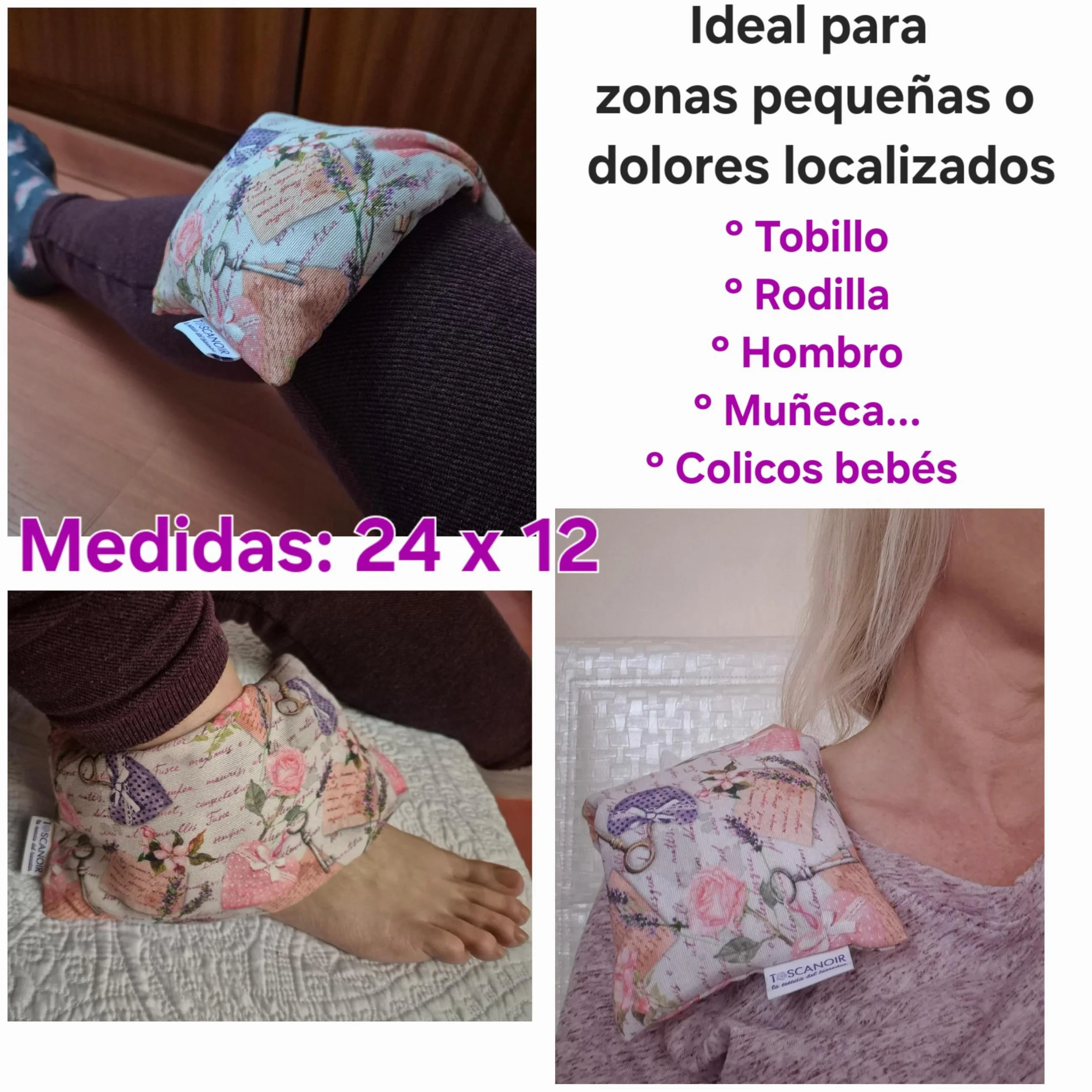 Saquito de Semillas y Antifaz Térmico Microondas