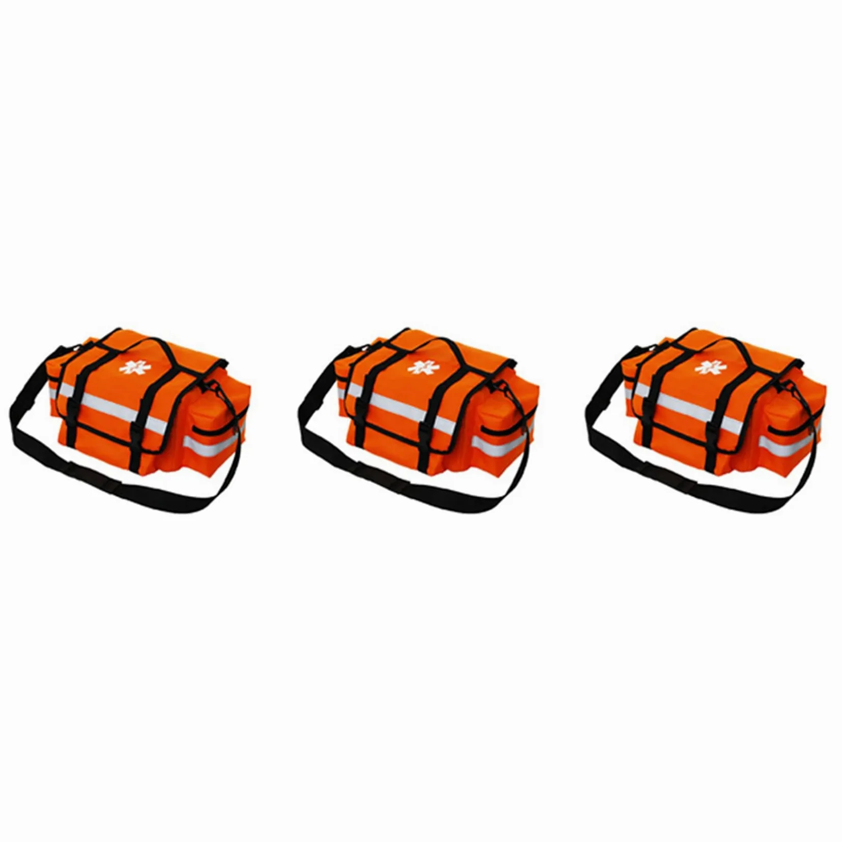 3X Bolsa de Trauma Juego de Primeros Auxilios Kit de Suministros de Emergencia Kit de Primeros Auxilios para Medicamentos Camping Al Aire Libre Supervivencia Práctico