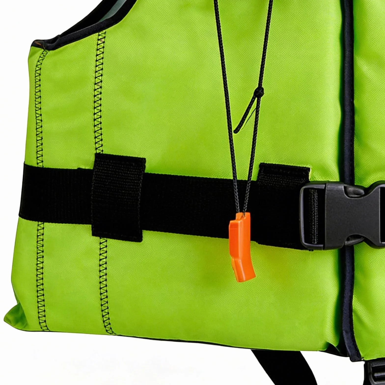 Chaleco de natación unisex con correa de seguridad y tiras reflectantes de silbato, chaleco impermeable para piscina, verano, kayak, playa, jugar, esnórquel, vacaciones