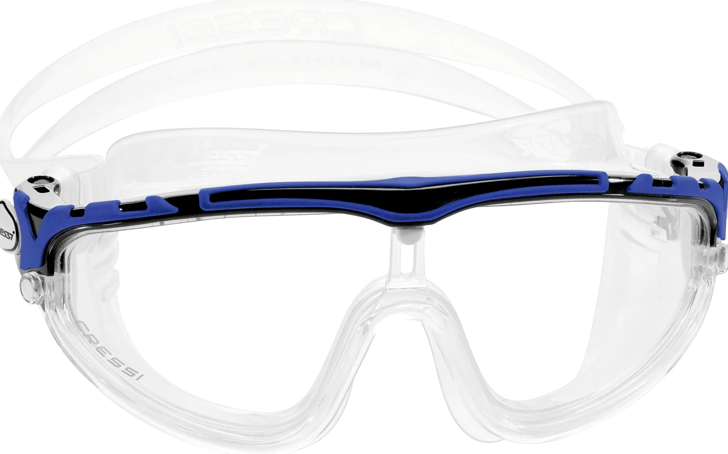 Cressi Skylight, clear-black/blue, clear lens