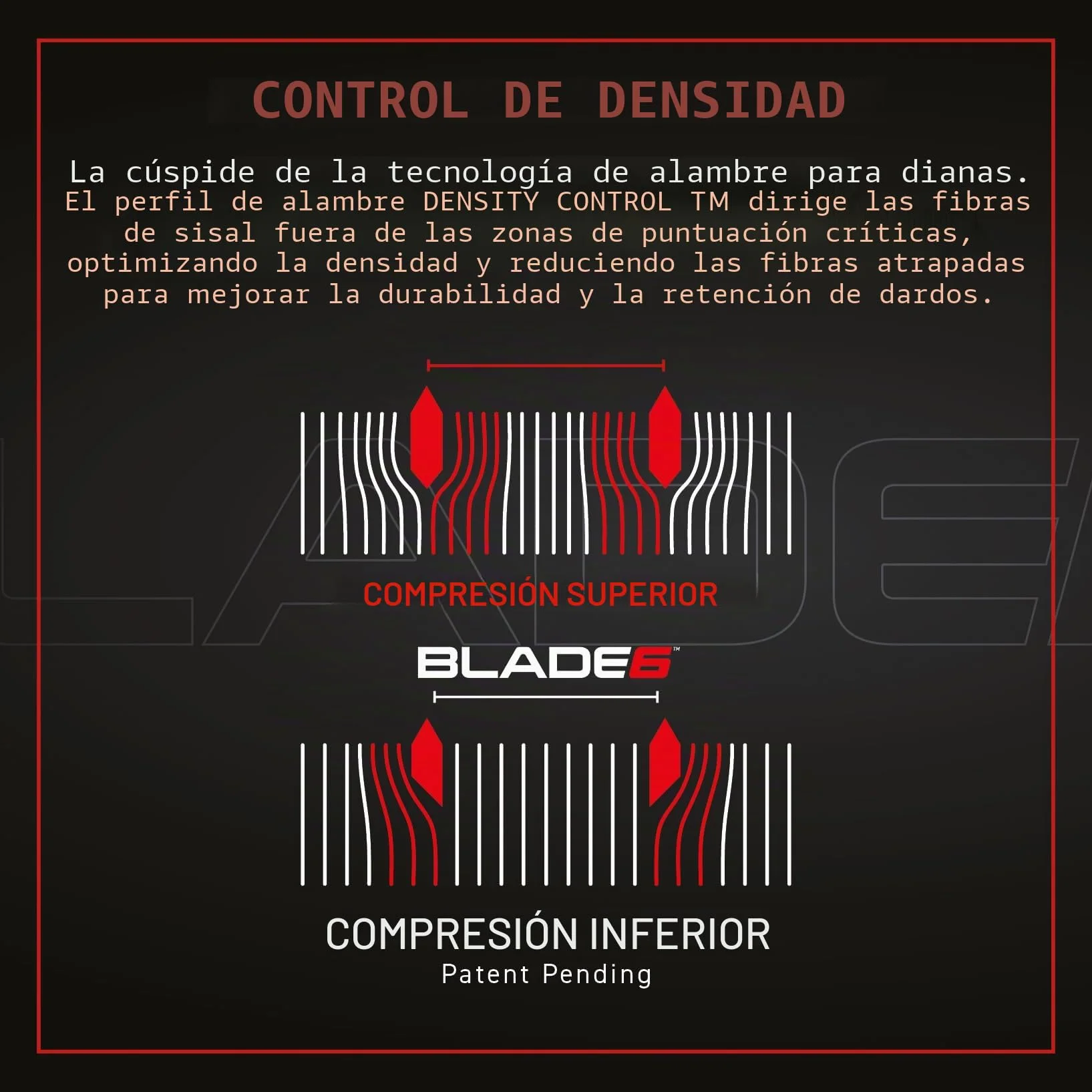 WINMAU Blade 6 Juego de Dardos Clásico Profesional Bristle