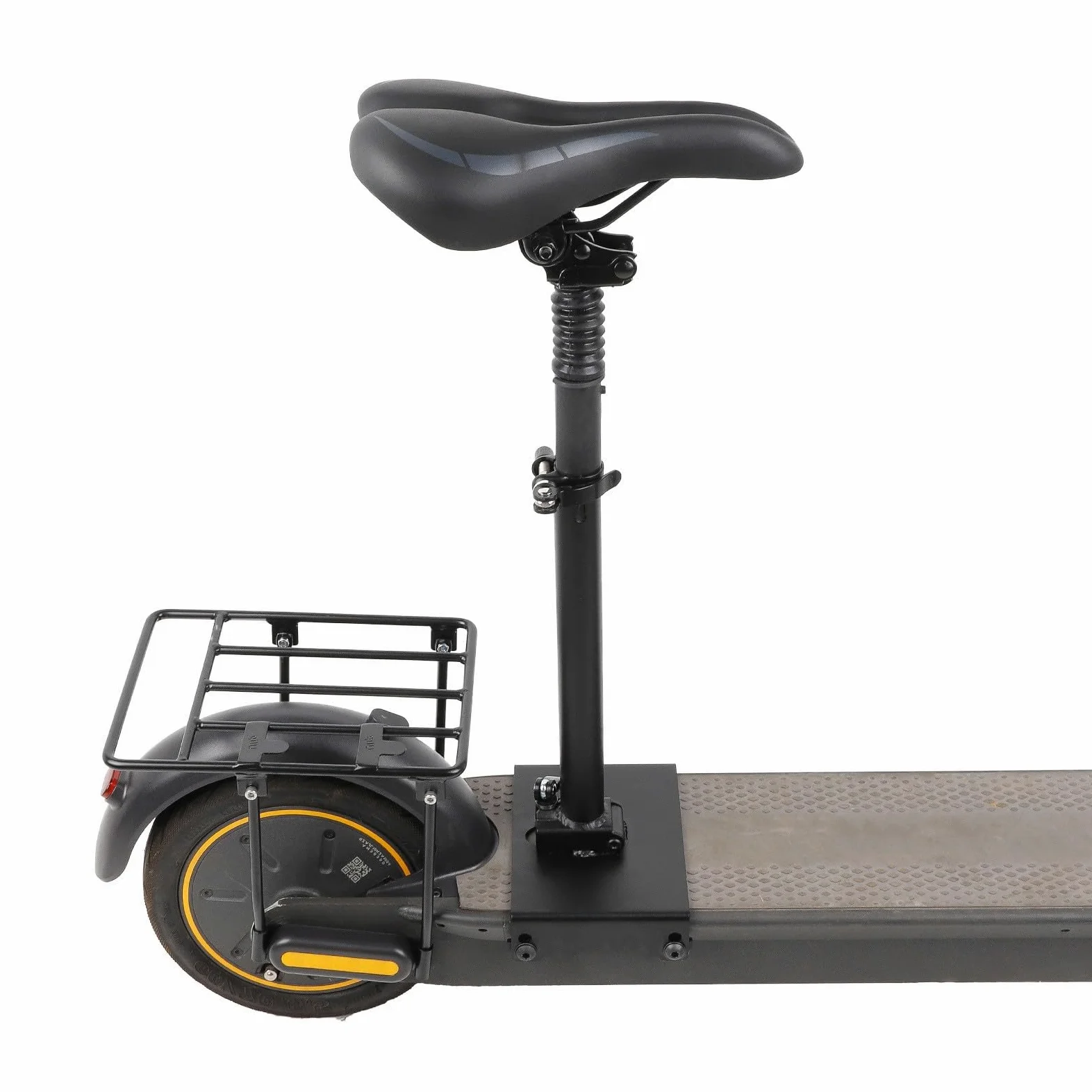 2024 Nuevo Asiento de Scooter eléctrico Plegable Compatible con Ninebot C10/C15/C20 2022-2024, Accesorios de Scooter de Asiento de Choque sin amortiguadores gratuitos para niños y Adultos