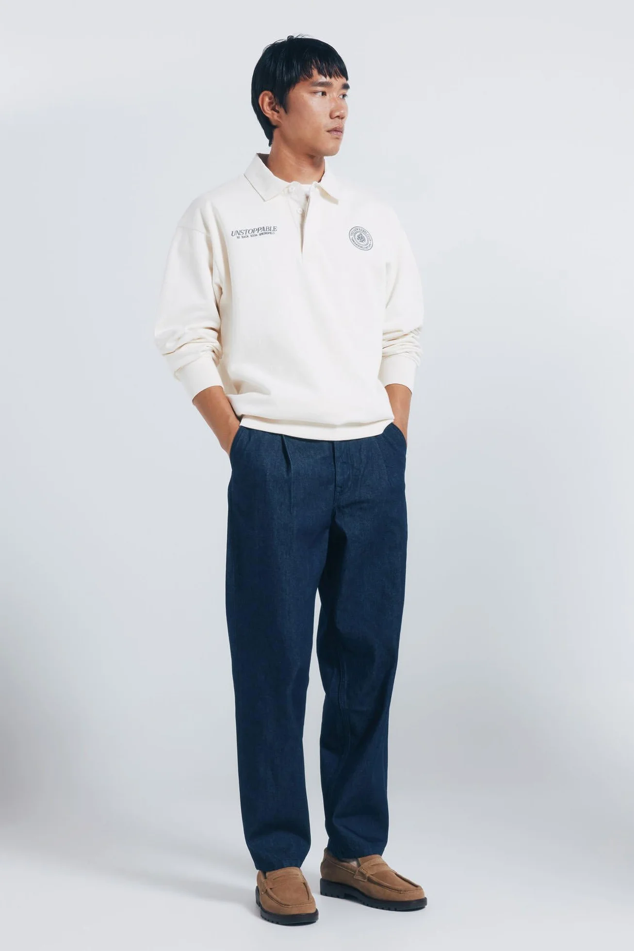 Springfield Rebelution LS Rugby Polo Polo Hombre (Pack de 1)