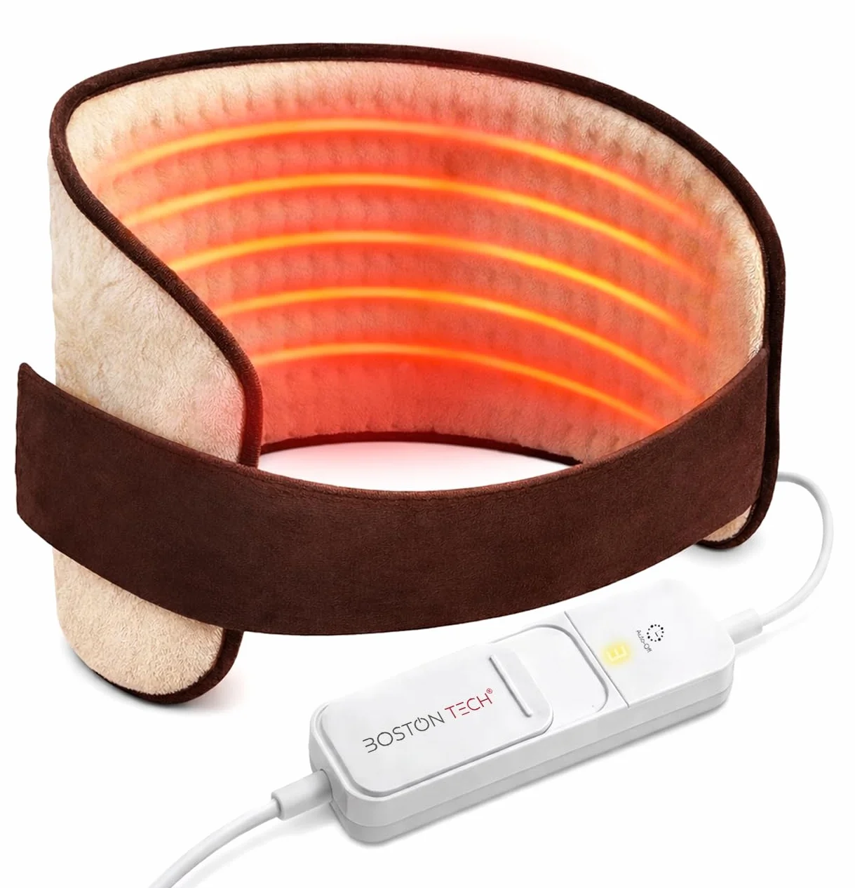 Almohadilla Térmica Eléctrica WarmFlex 29x69 cm Microfibra Calentamiento Rápido 3 Niveles Temperatura Lavable