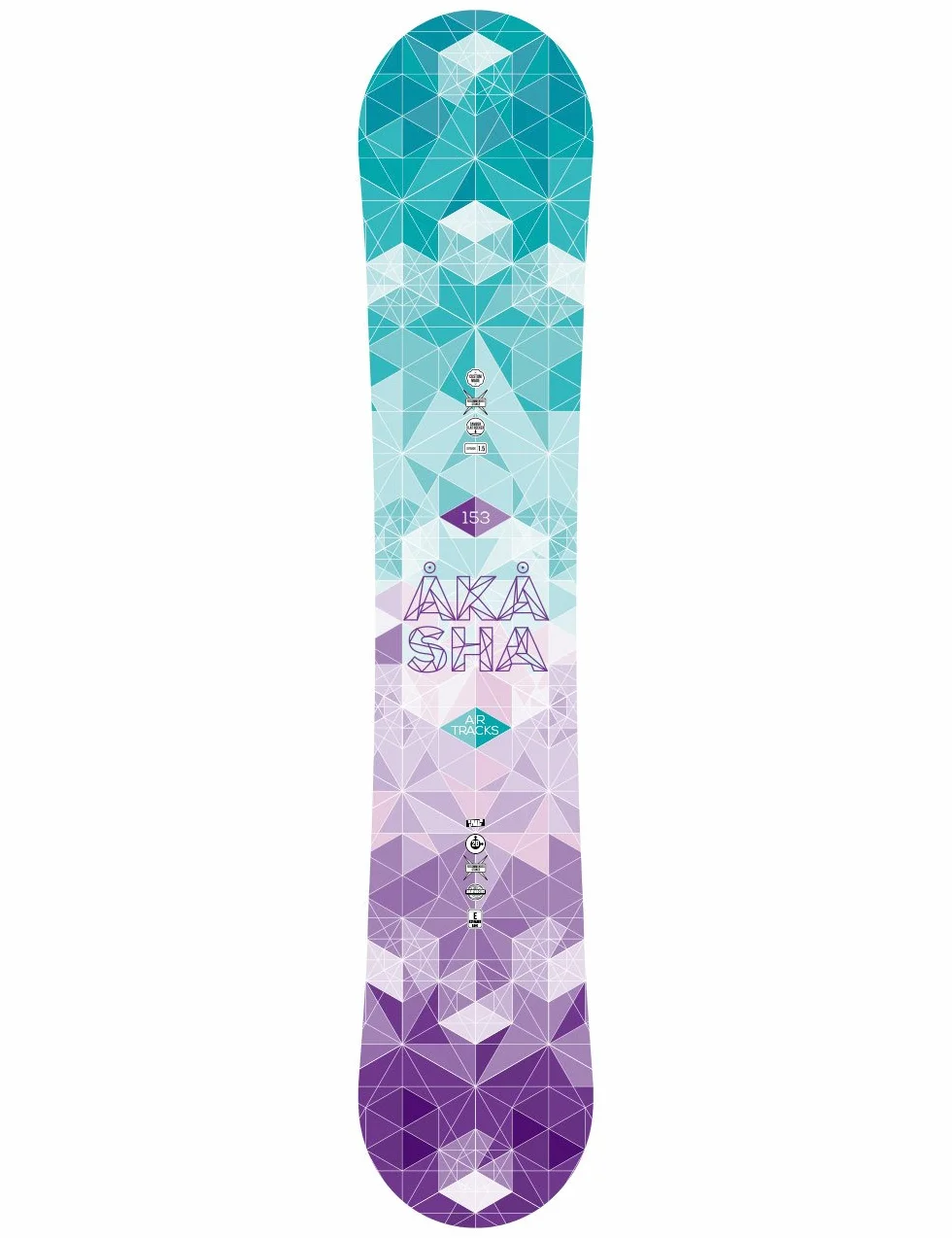 AIRTRACKS Snowboard Set (Paquete Completo) Tabla Akasha Mujer+Fijaciones Master FASTEC W+Bag/Nuevo