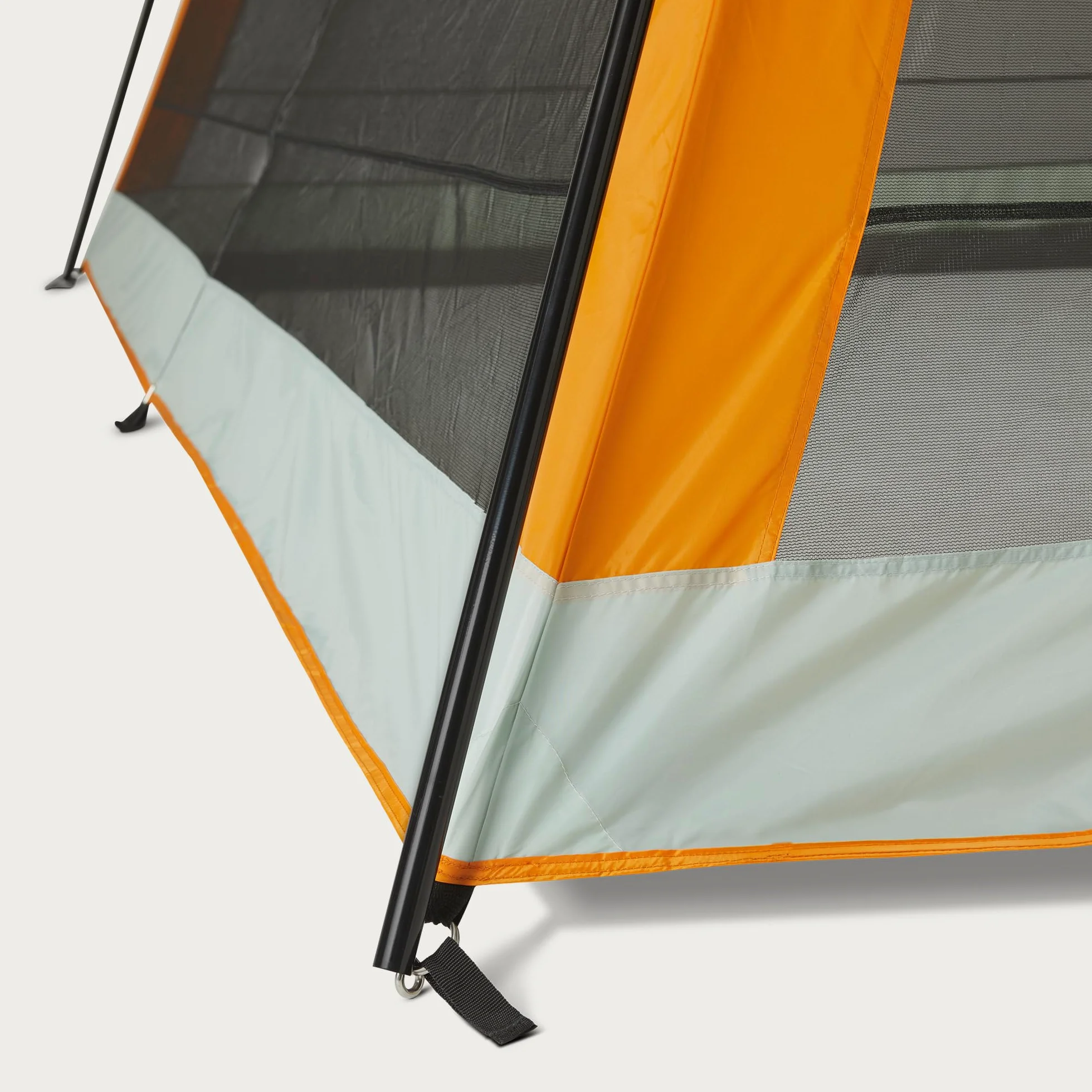 Amazon Basics - Tienda de campaña con Pantalla, Gris & Naranja, 381cm x 381cm x 262cm