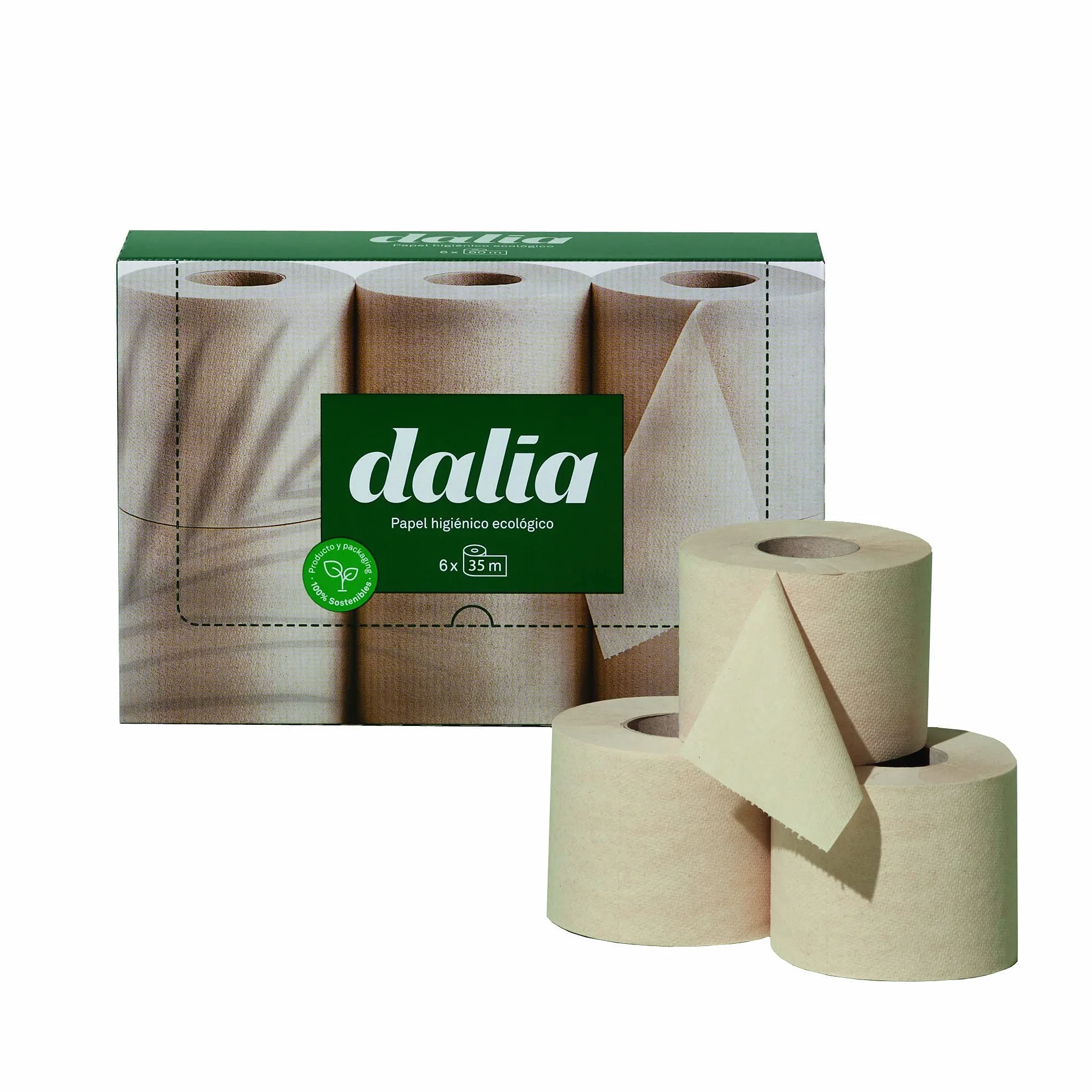 Papel Higienico Doble Capa BIO Pack 6 Rollos