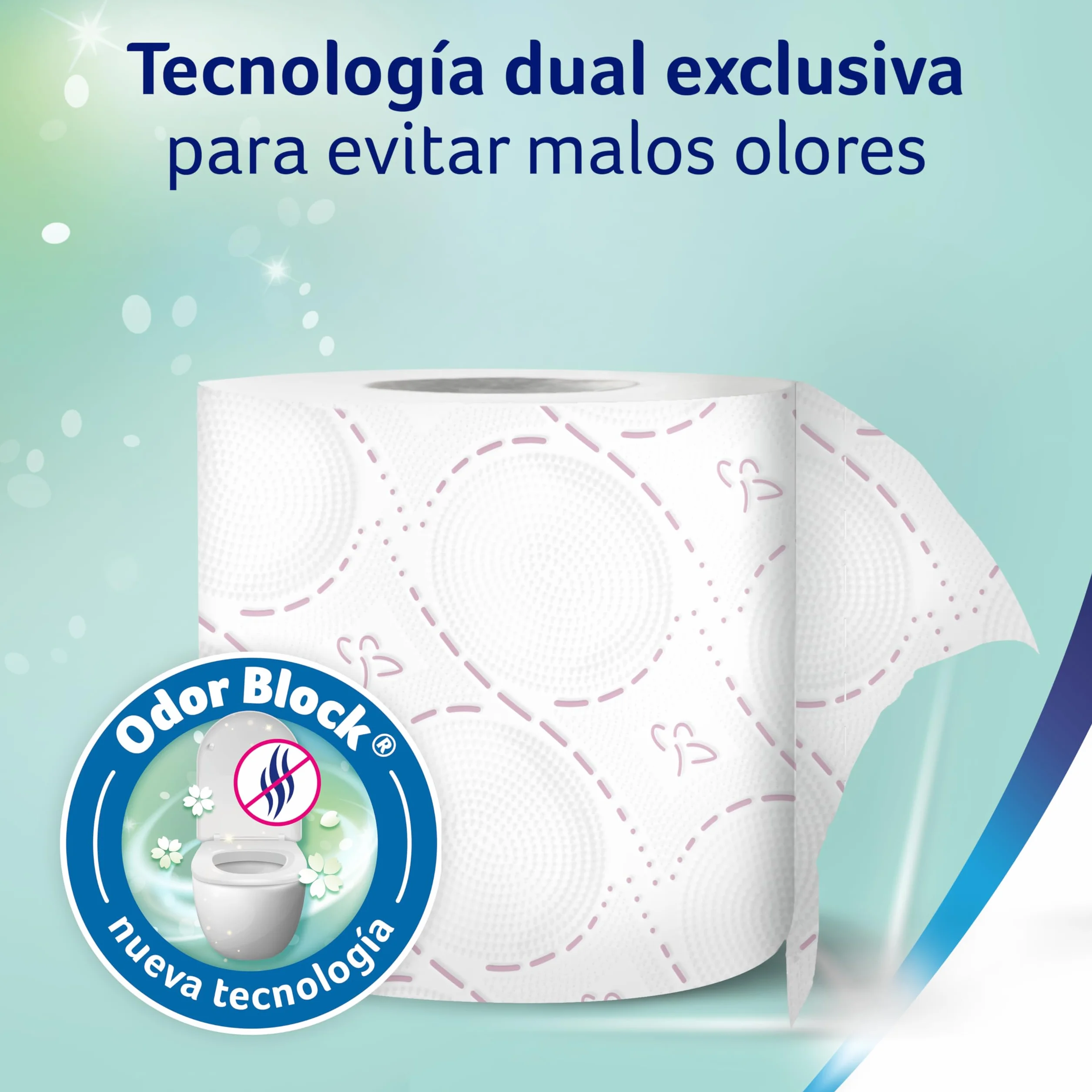 Colhogar Protect Cuida&Protege Odor Block Papel Higiénico 3 Capas 42 Rollos