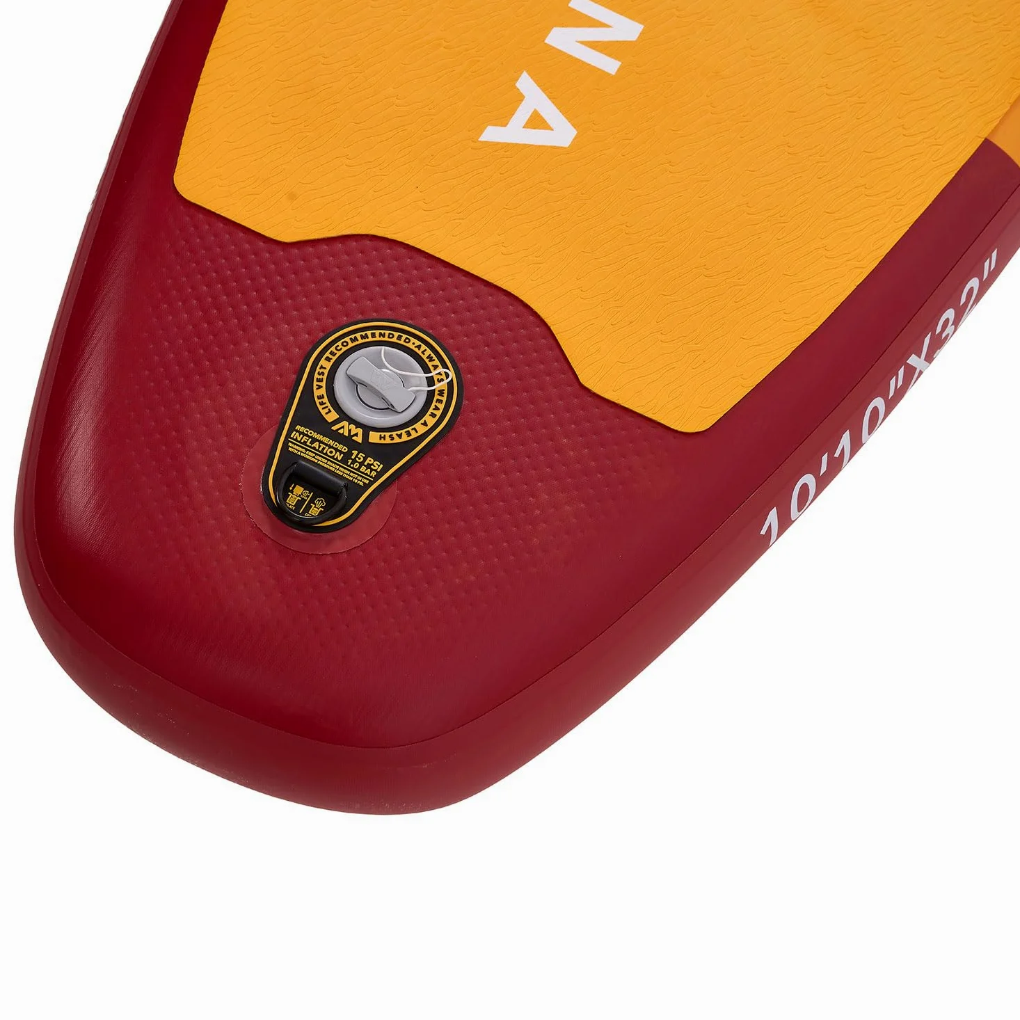 Aqua Marina Fusion 10'10" Before Sunset – Tabla de surf hinchable todoterreno para principiantes, juego completo – edición limitada