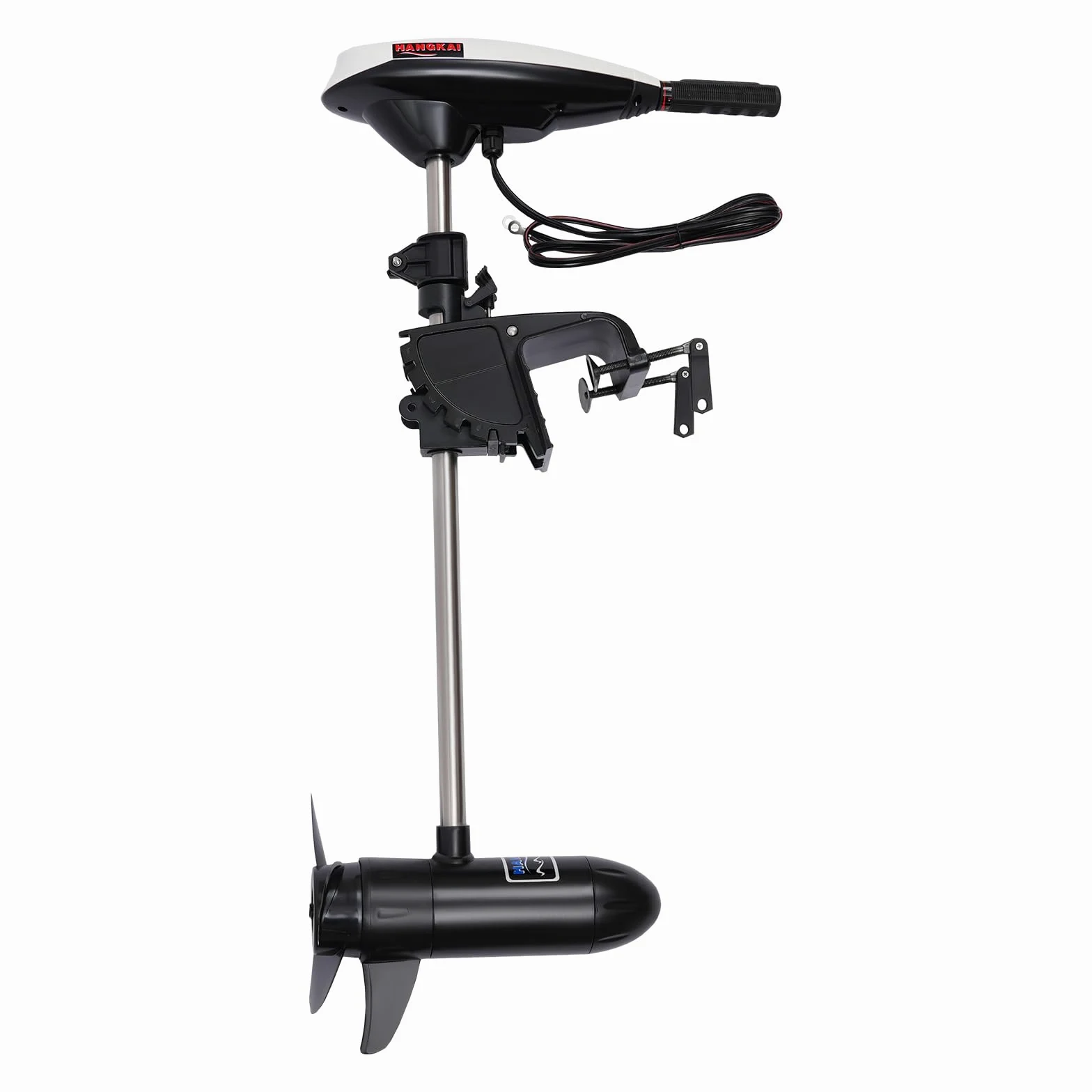 Motor fueraborda para barcos eléctricos, 12 V, 45 LBS, inflables, kayak, canoa y bote