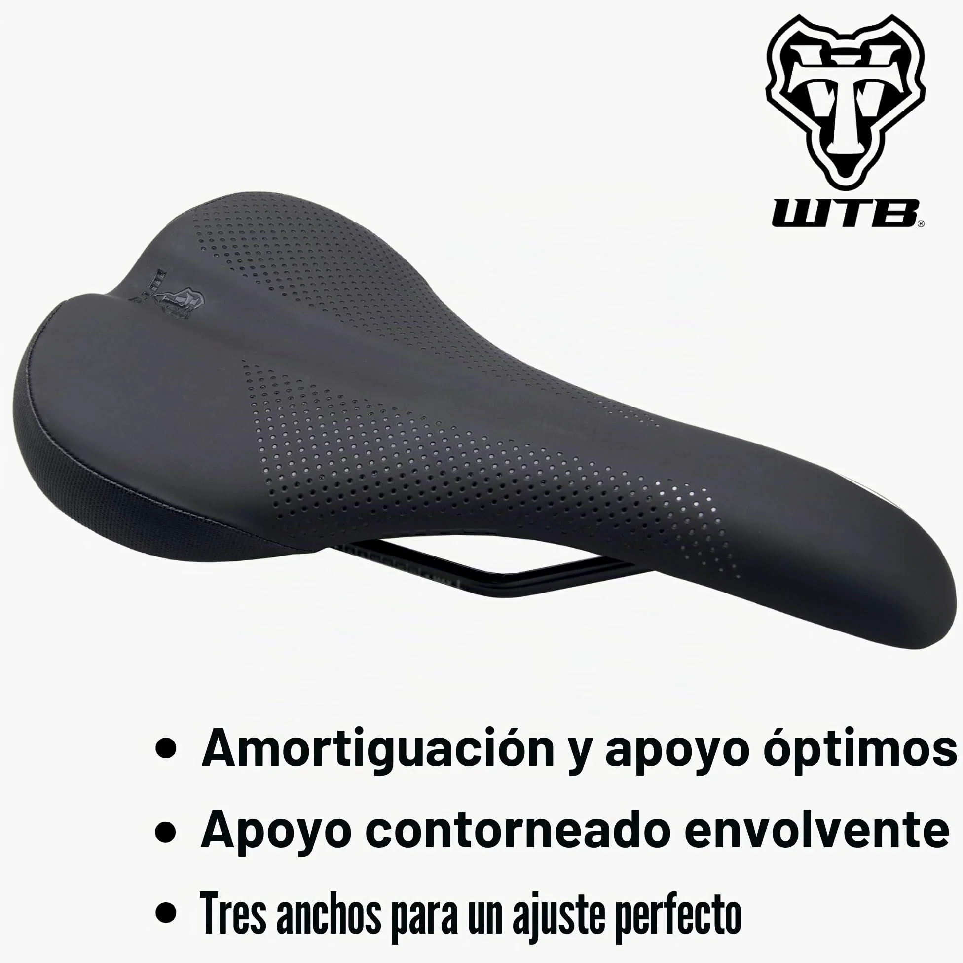 WTB Volt Sillín Estrecho Cromoly Negro (W065-0583)